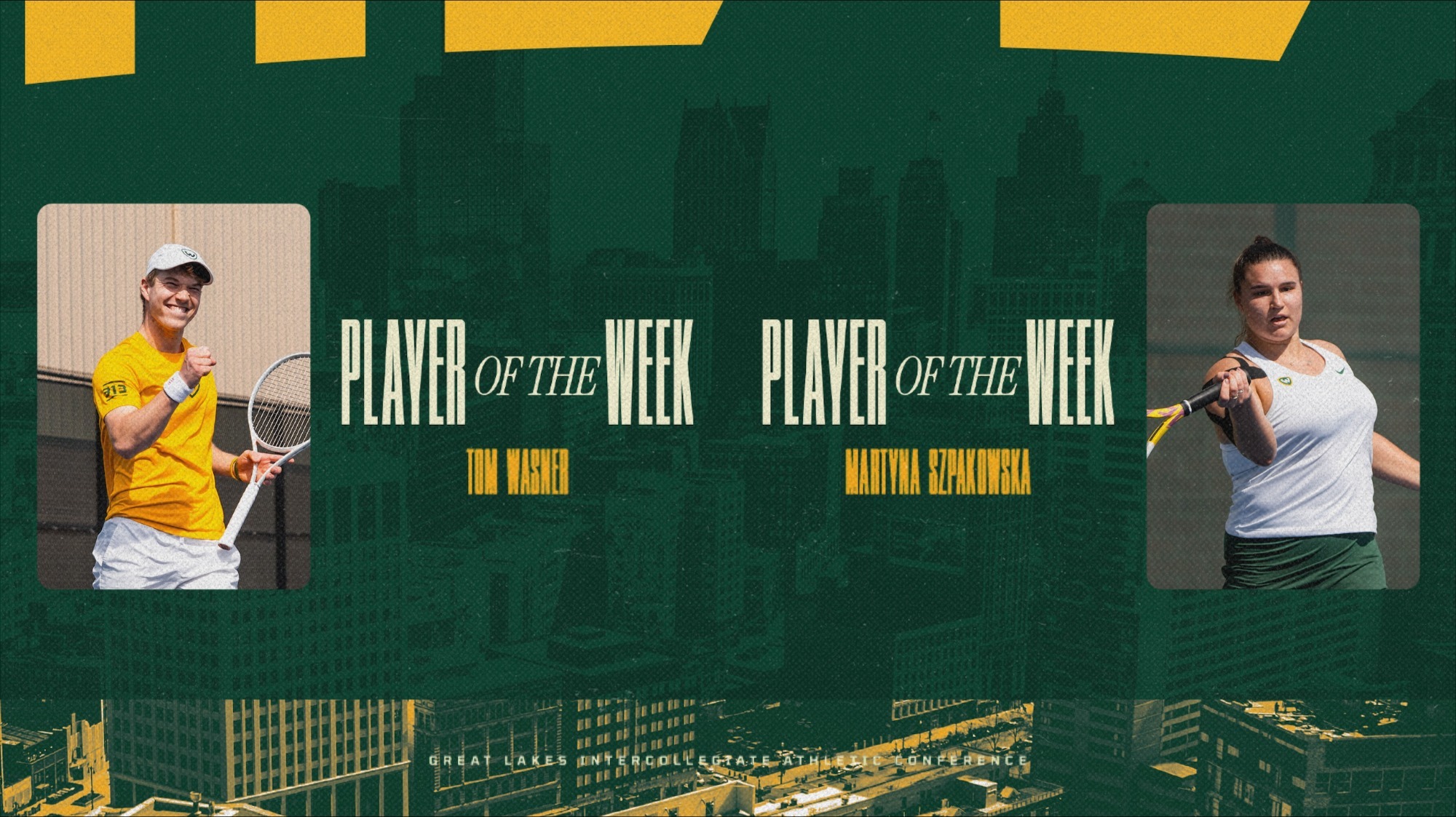 Tennis Players of the Week 4-7-2026