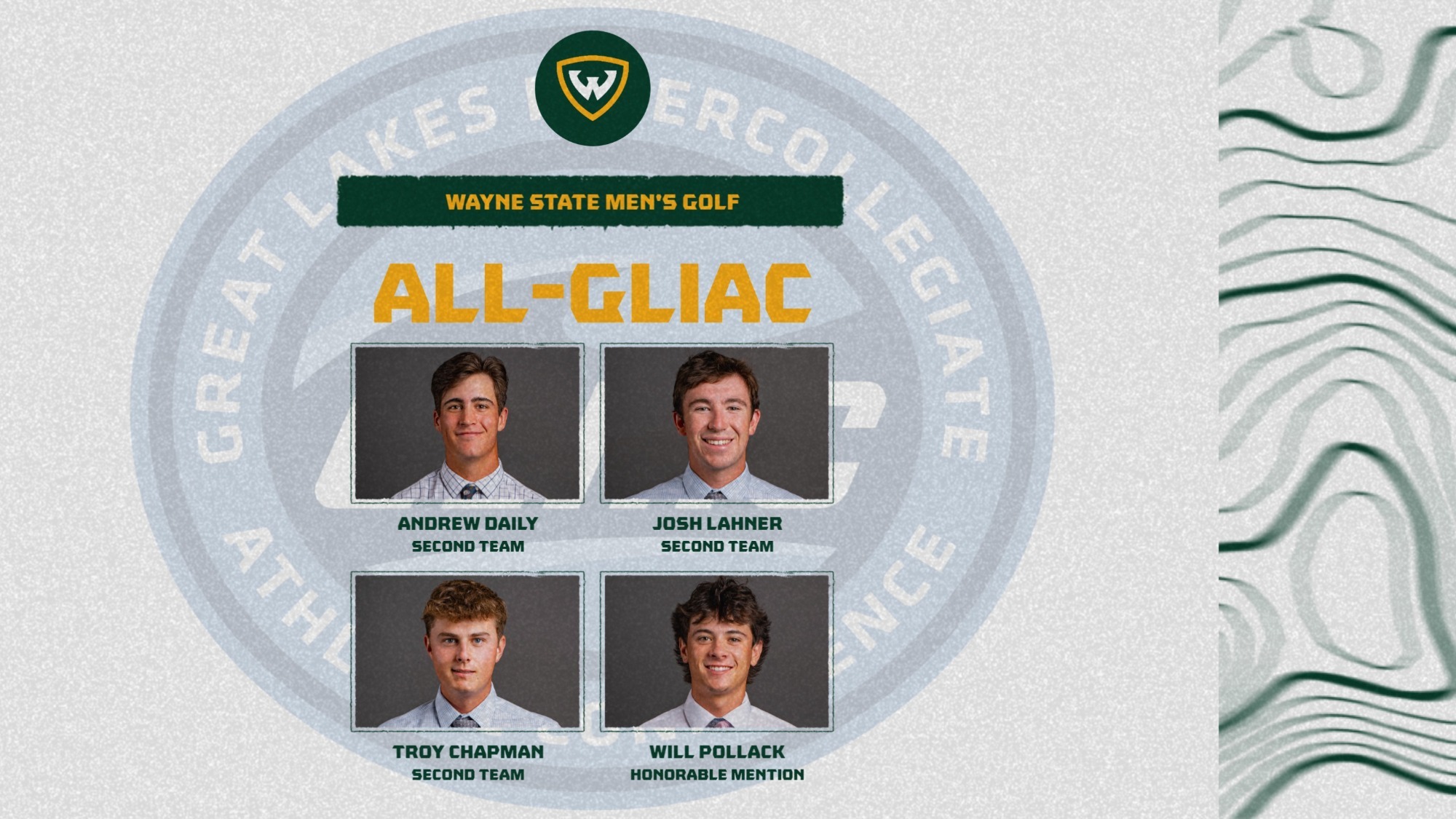 2026 men's golf all gliac graphic