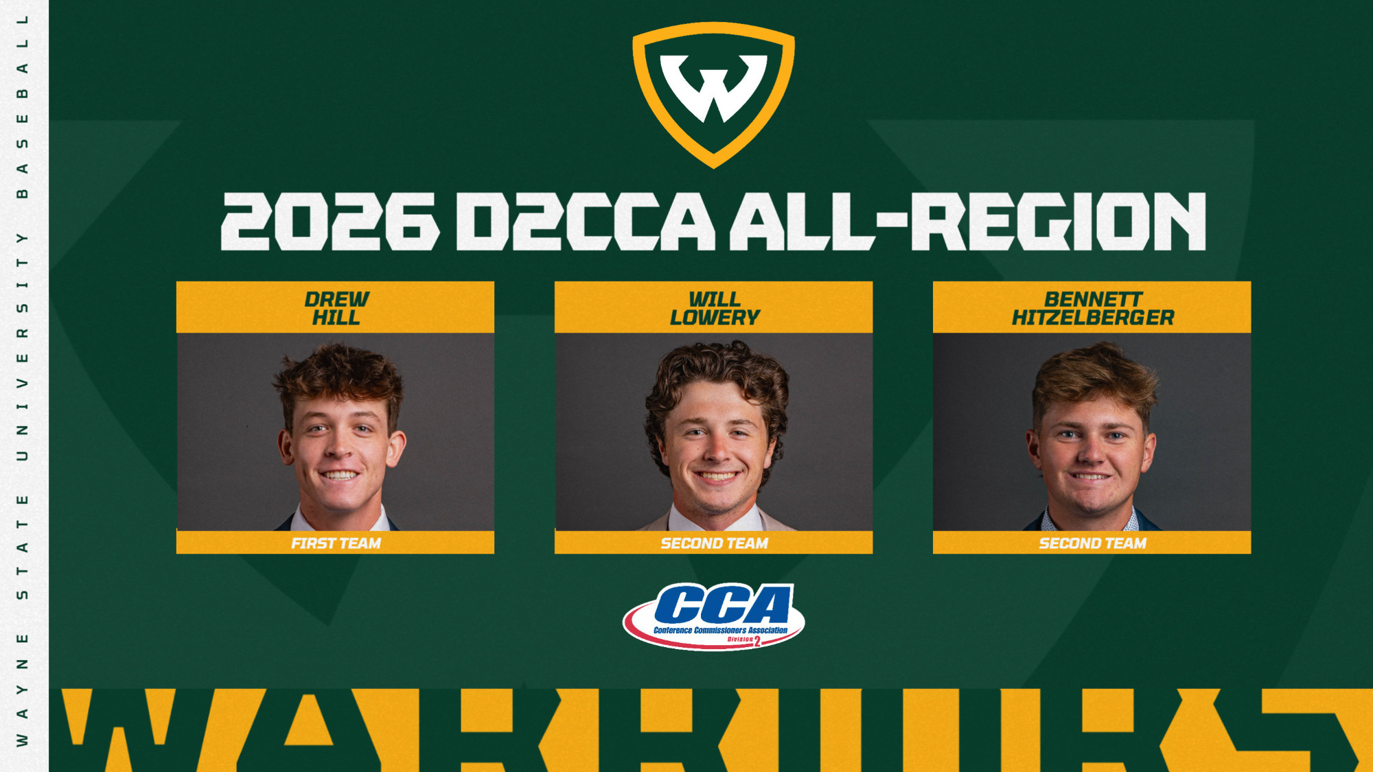 2026 D2CCA Baseball All-Region