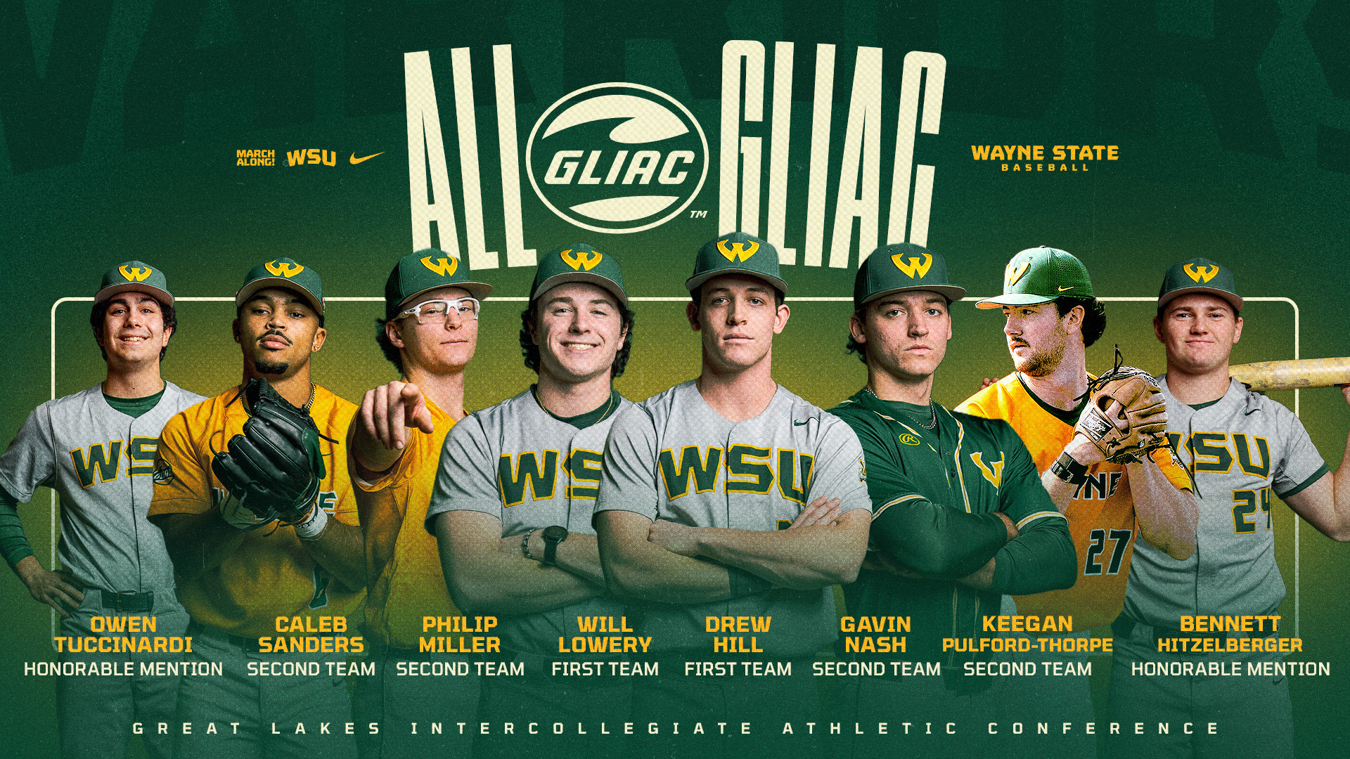2026 Baseball All-GLIAC