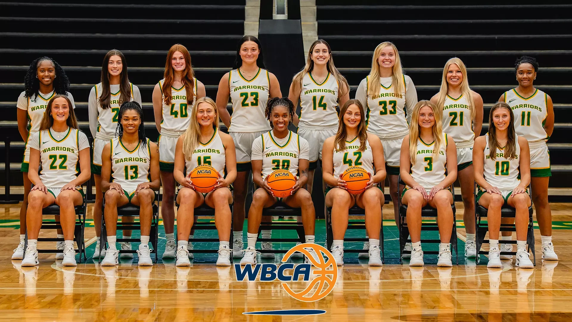 2025-26 WBB Team Photo with WBCA Logo