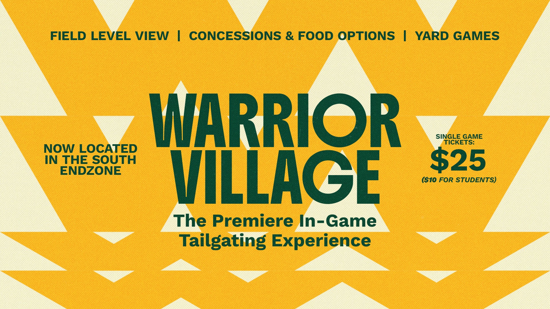 2026 Warrior Village graphic