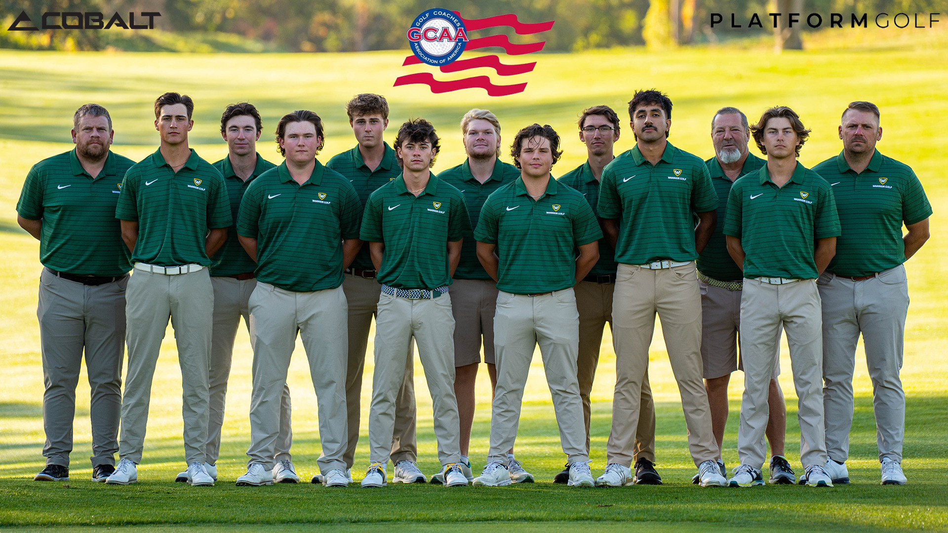2025-26 MGOLF Team Photo with Logos