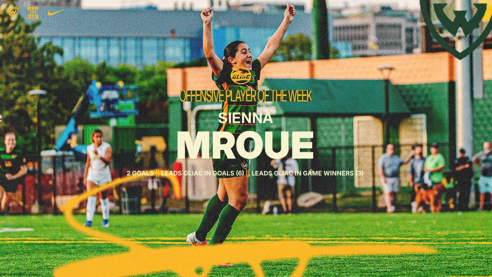 Sienna Mroue GLIAC Offensive Player of the Week (9/14)