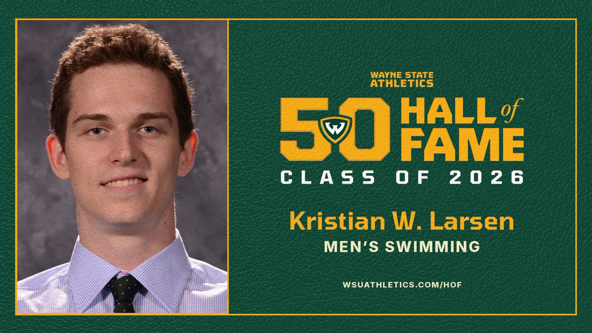 Kristian W. Larsen HOF graphic