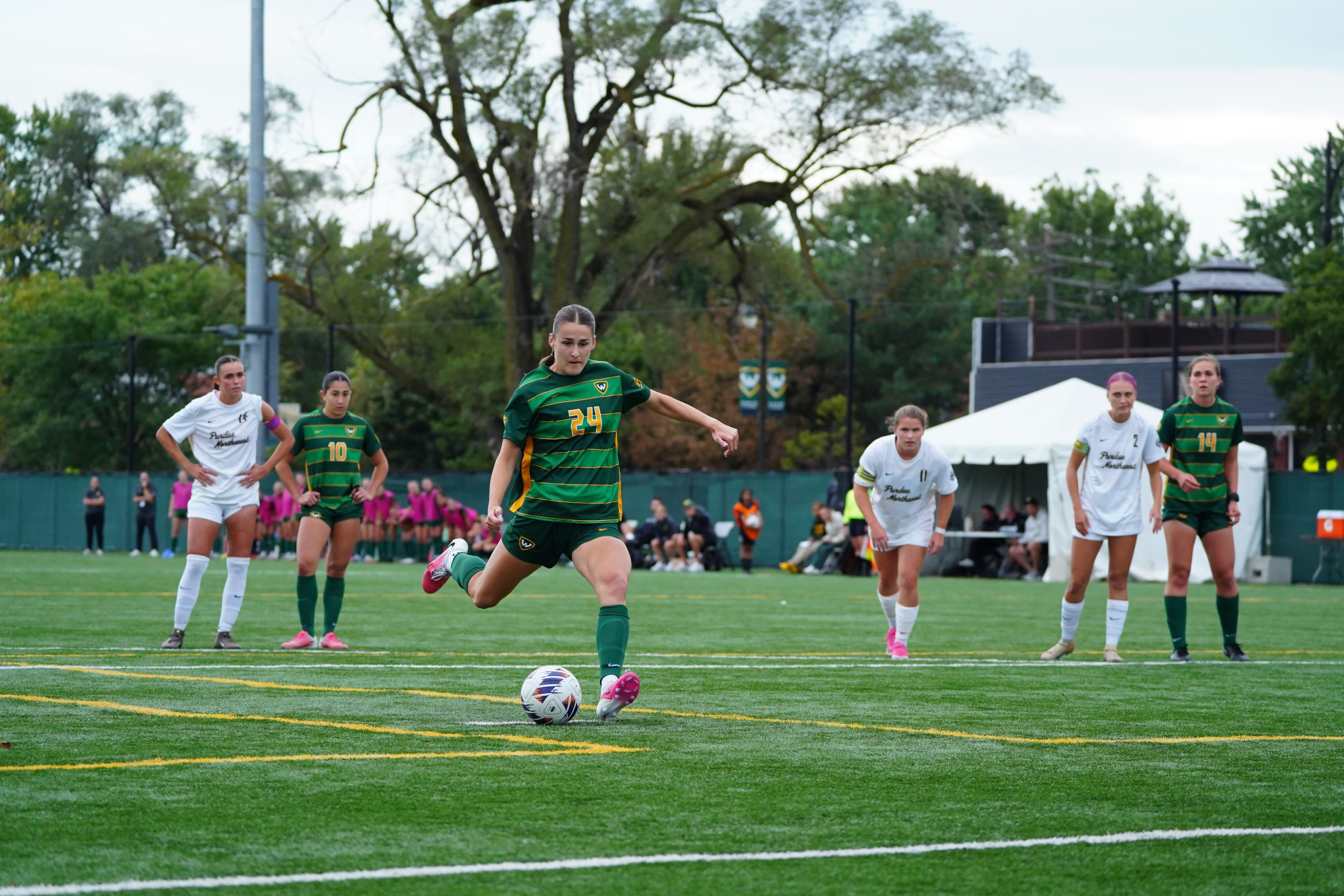 Mairin Wessner penalty kick goal vs. PNW
