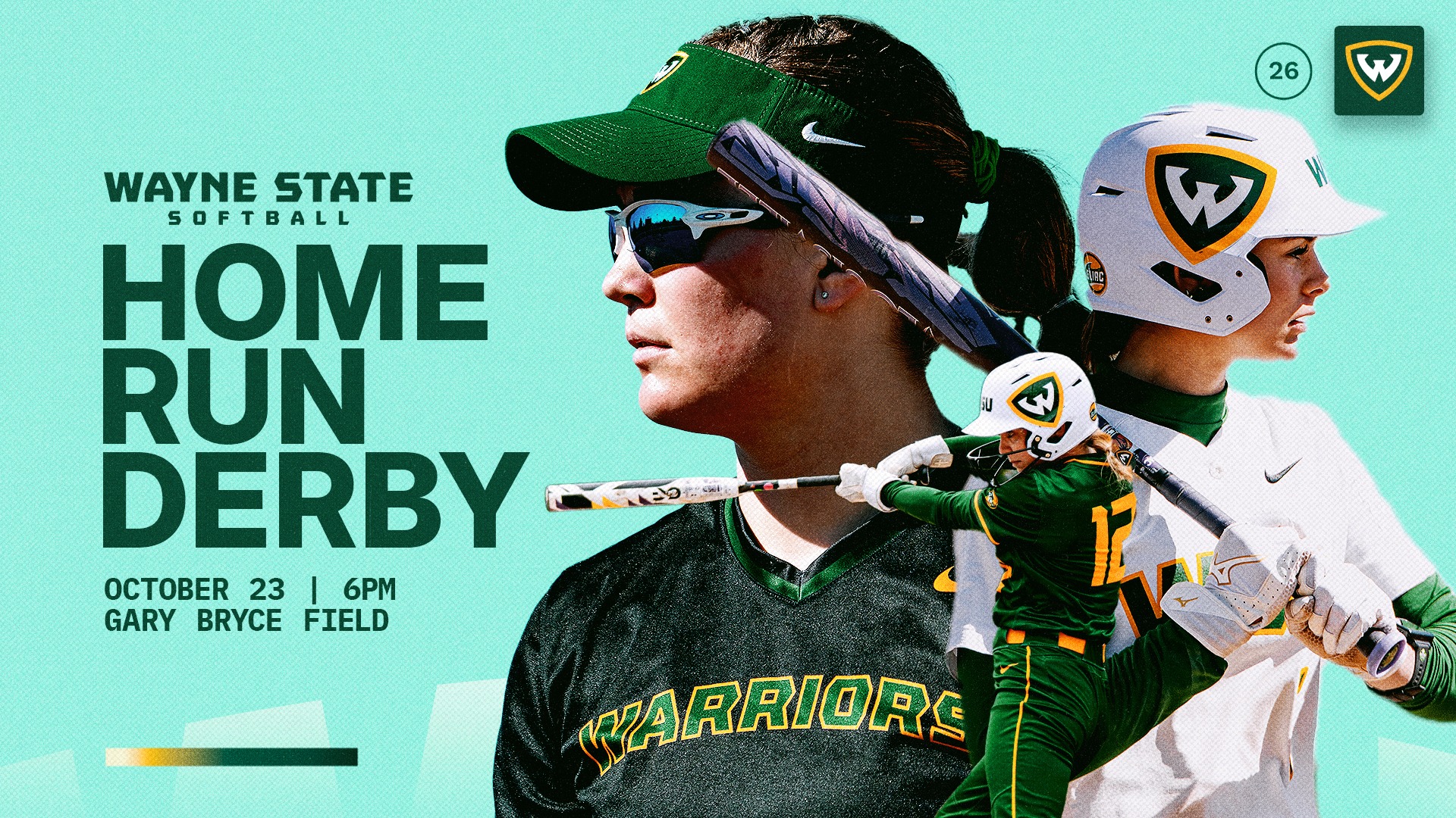 Softball 2026 Home Run Derby graphic