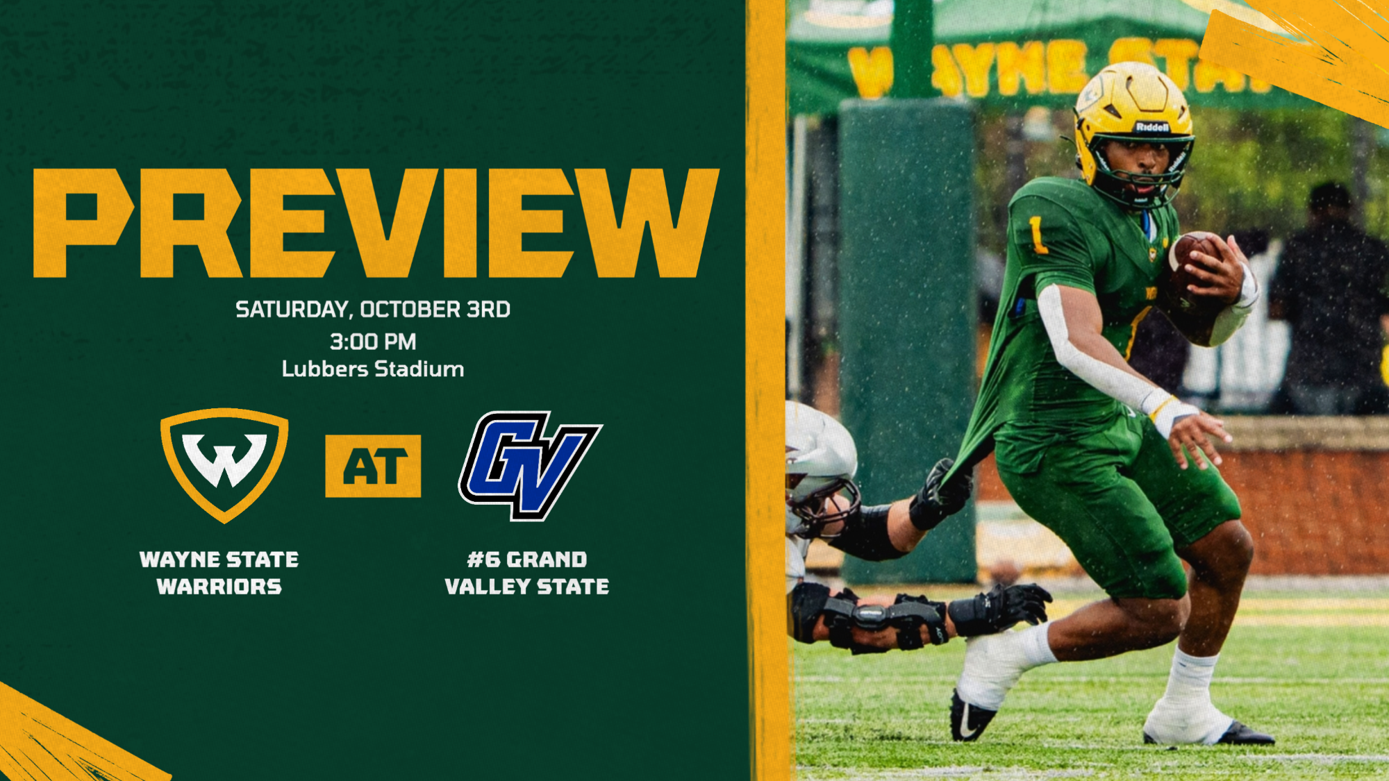 Football Preview Graphic - Grand Valley State