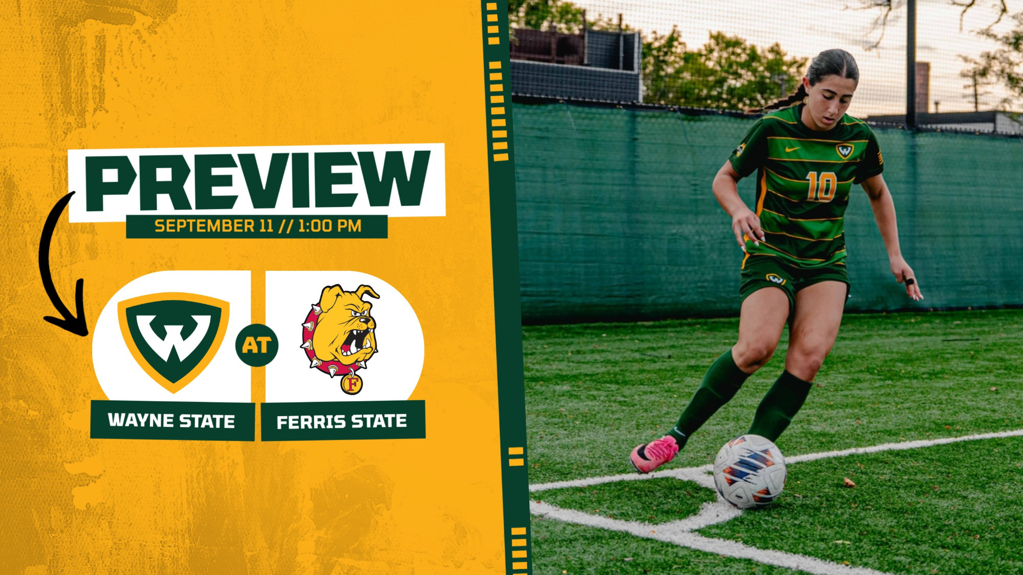 WSOC at Ferris State Preview Graphic