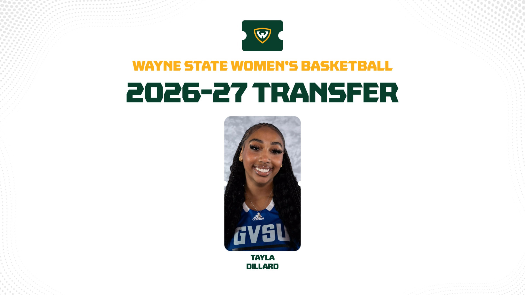 Tayla Dillard Signing