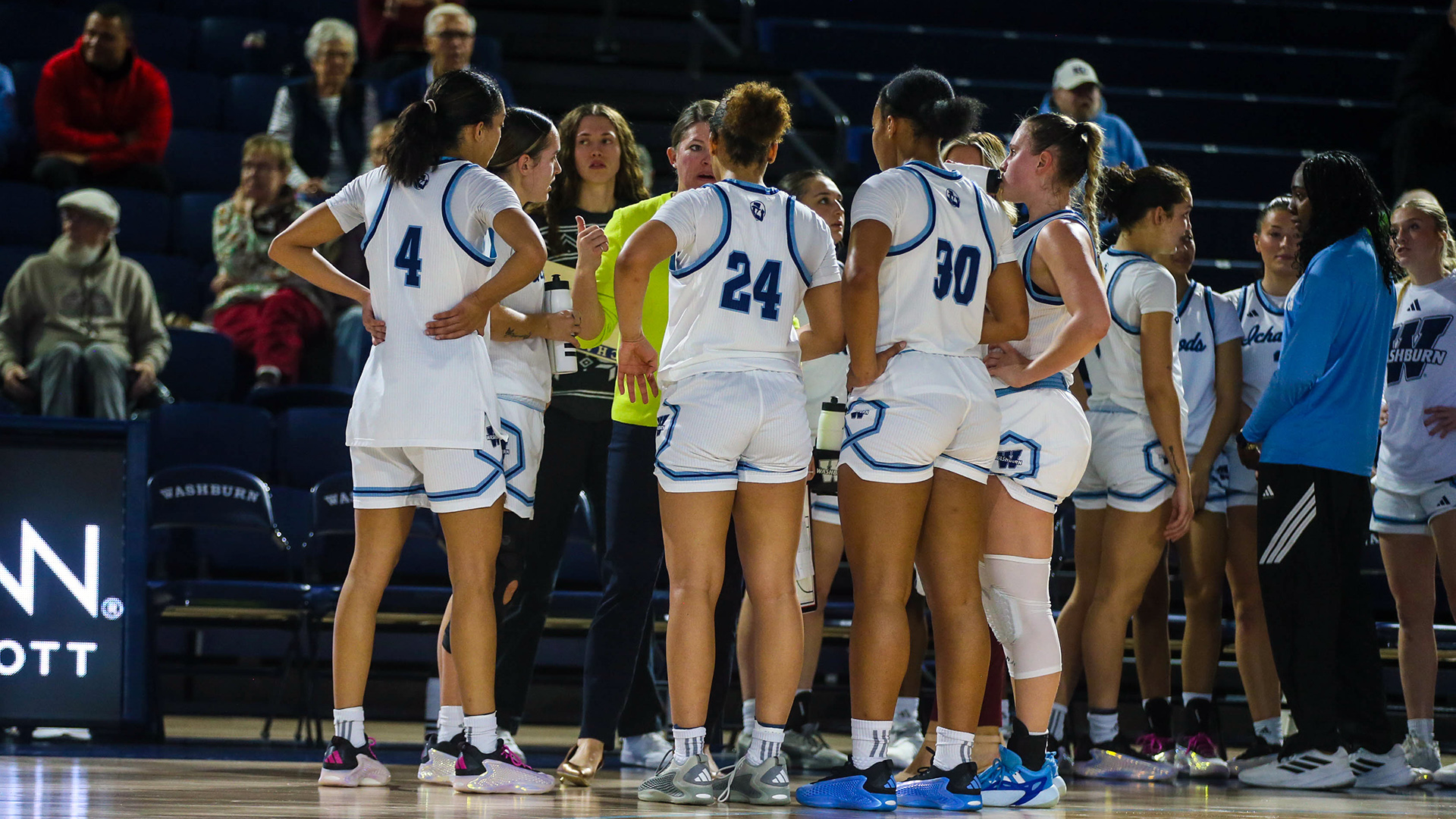 Washburn women's basketball vs Truman State - Dec. 16, 2025.