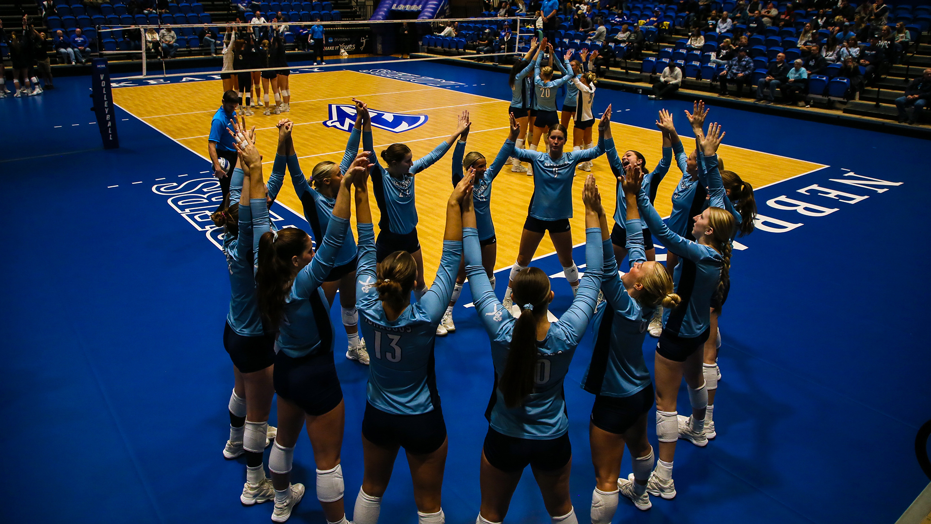 Washburn volleyball vs Concordia-St. Paul - NCAA Central Region Semifinals - Dec. 5, 2025.