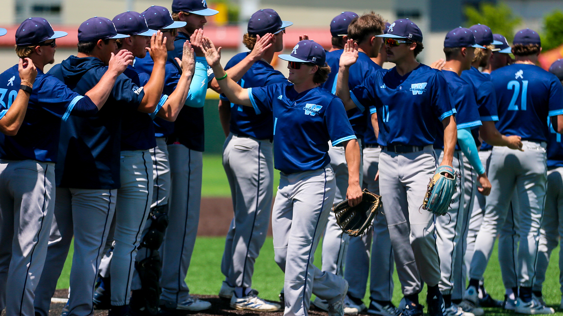 Washburn baseball vs Pittsburg State - MIAA Tournament Quarterfinals May 8, 2025.
