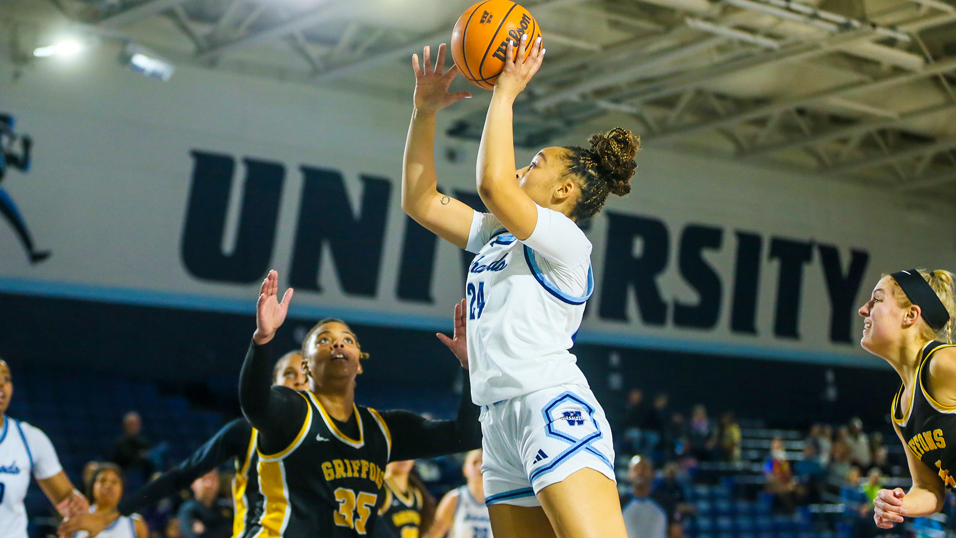 Washburn women's basketball vs Missouri Western - Jan. 23, 2026.