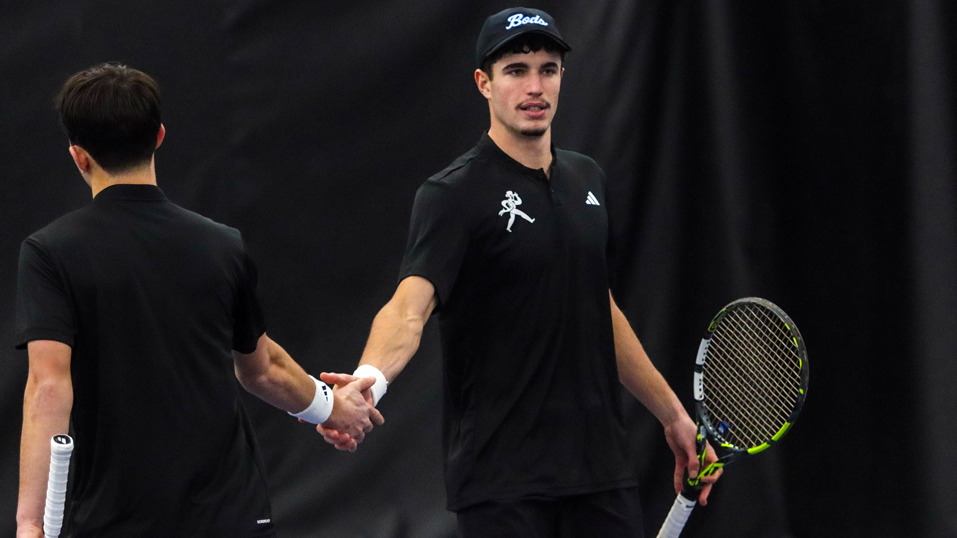 Washburn men's tennis vs McKendree - Jan. 31, 2026.