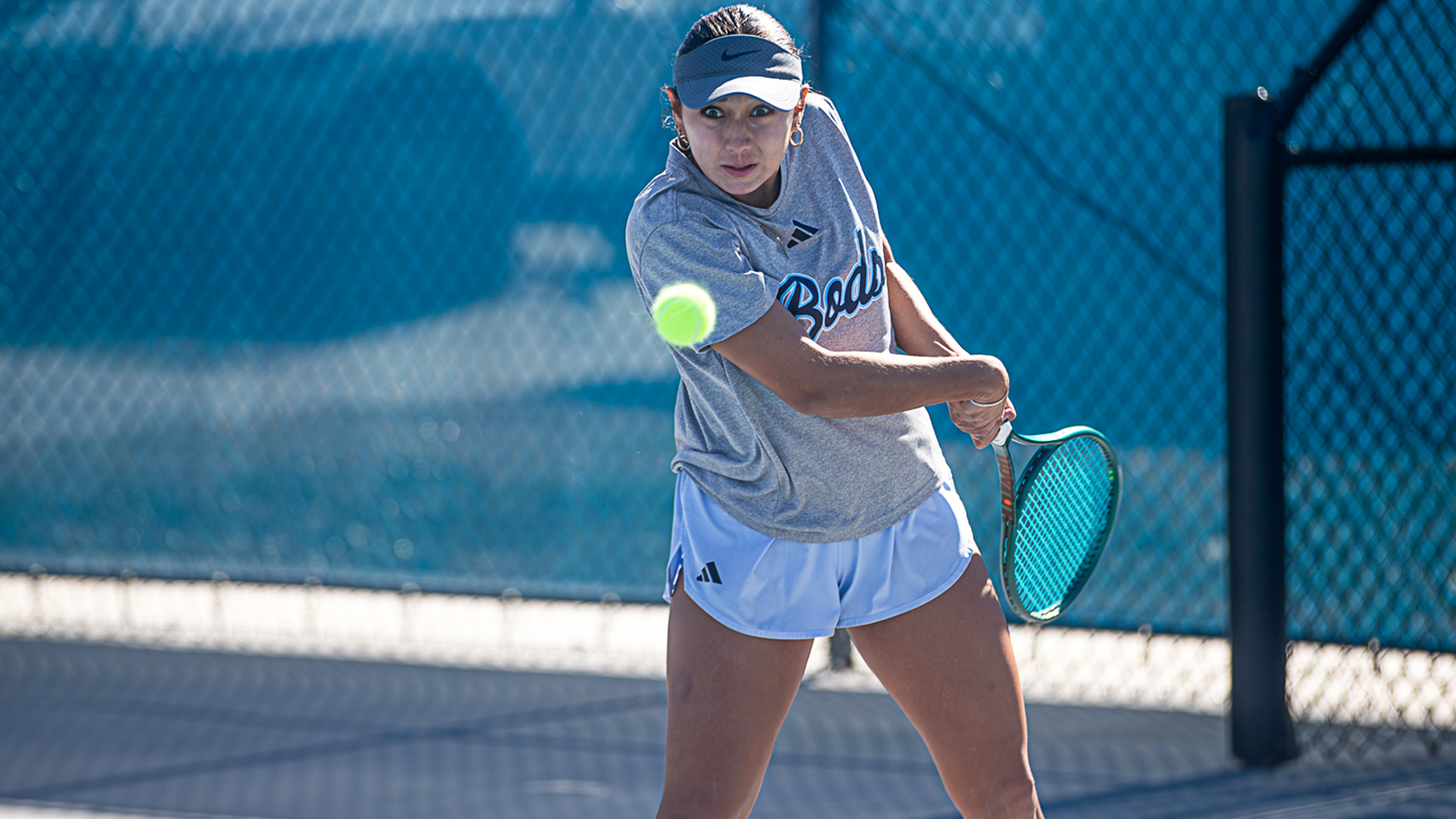 Washburn women's tennis vs Pratt CC - Feb. 27, 2026.