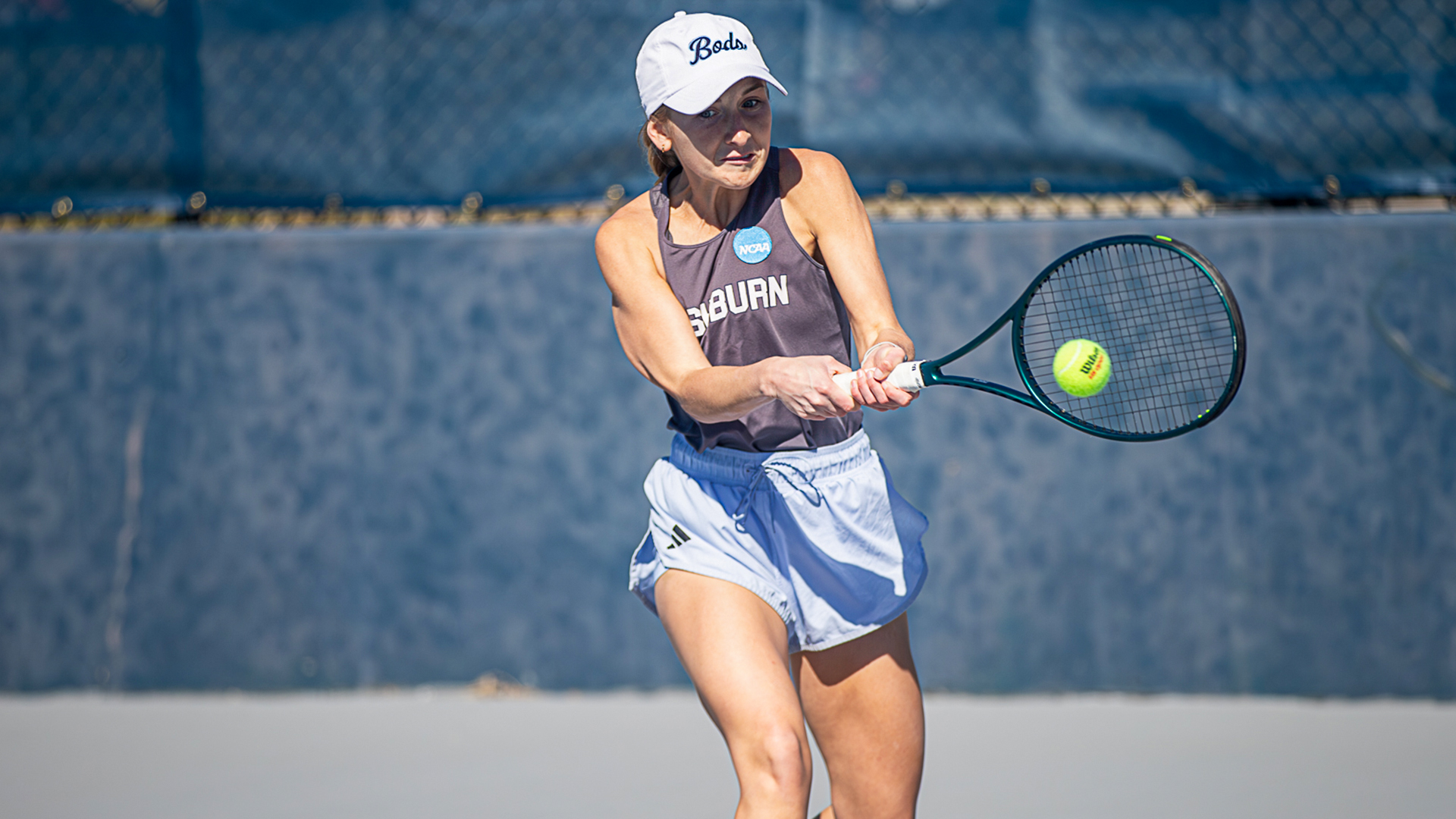 Washburn women's tennis vs Pratt CC - Feb. 27, 2026.