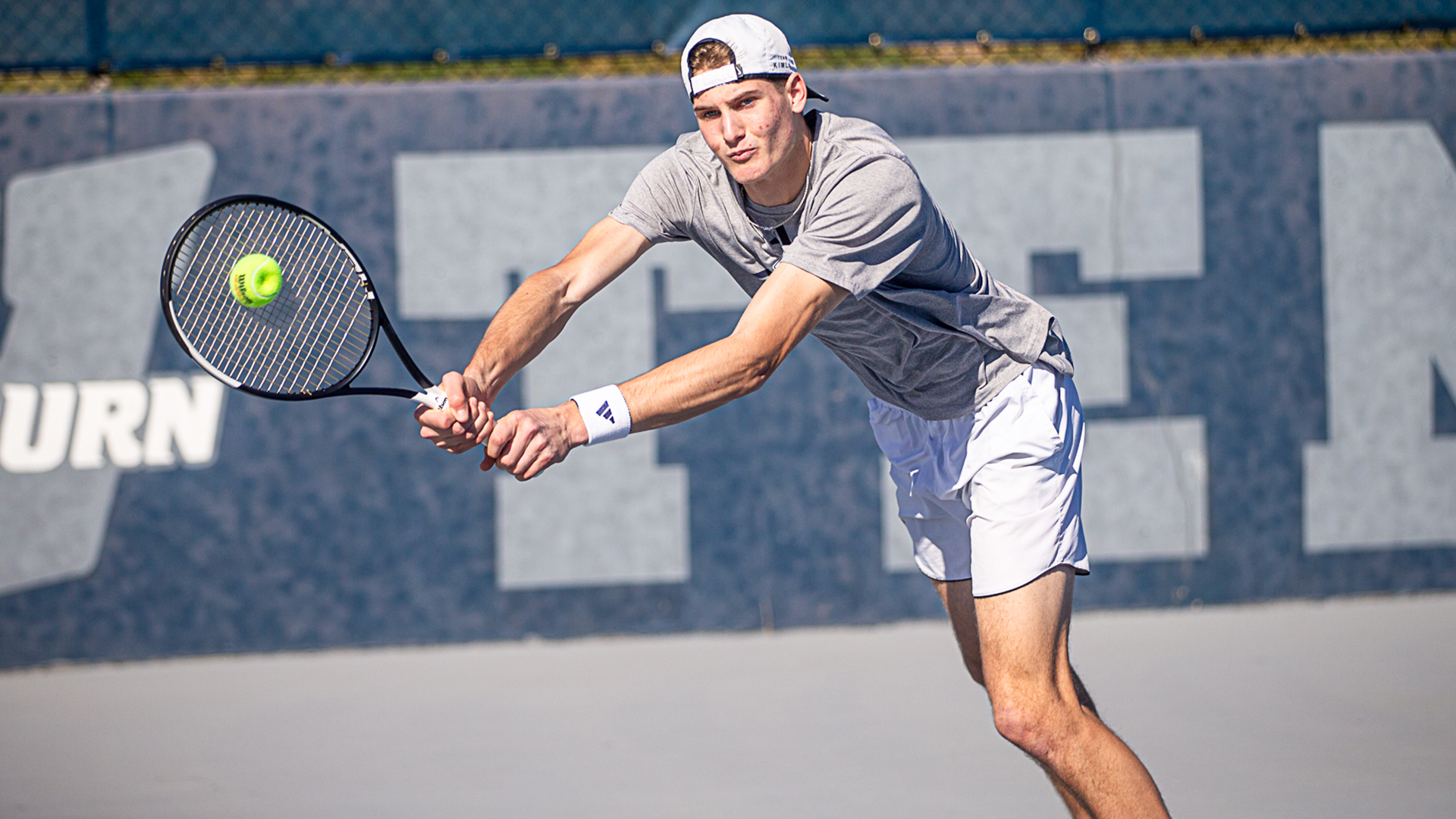 Washburn men's tennis vs Pratt CC - Feb. 27, 2026.