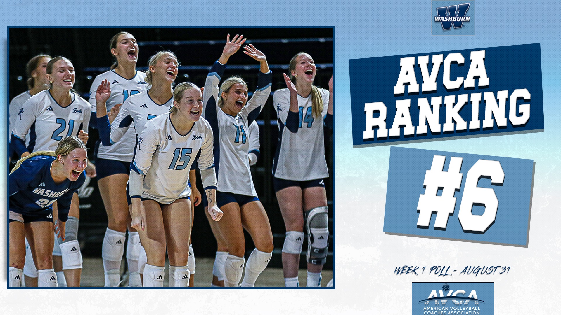 AVCA Poll week 1 
