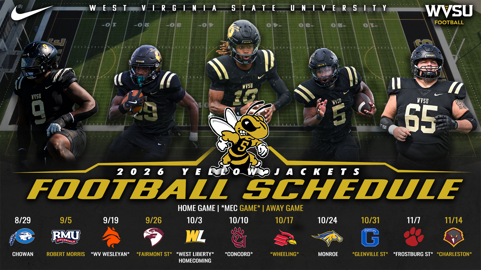 2026 Football Schedule