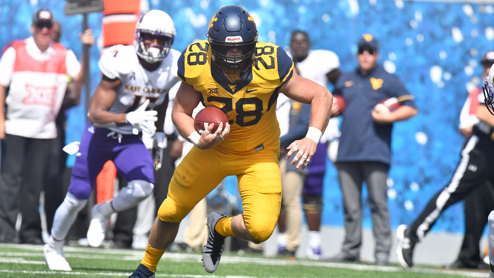 Elijah Wellman Football West Virginia University Athletics