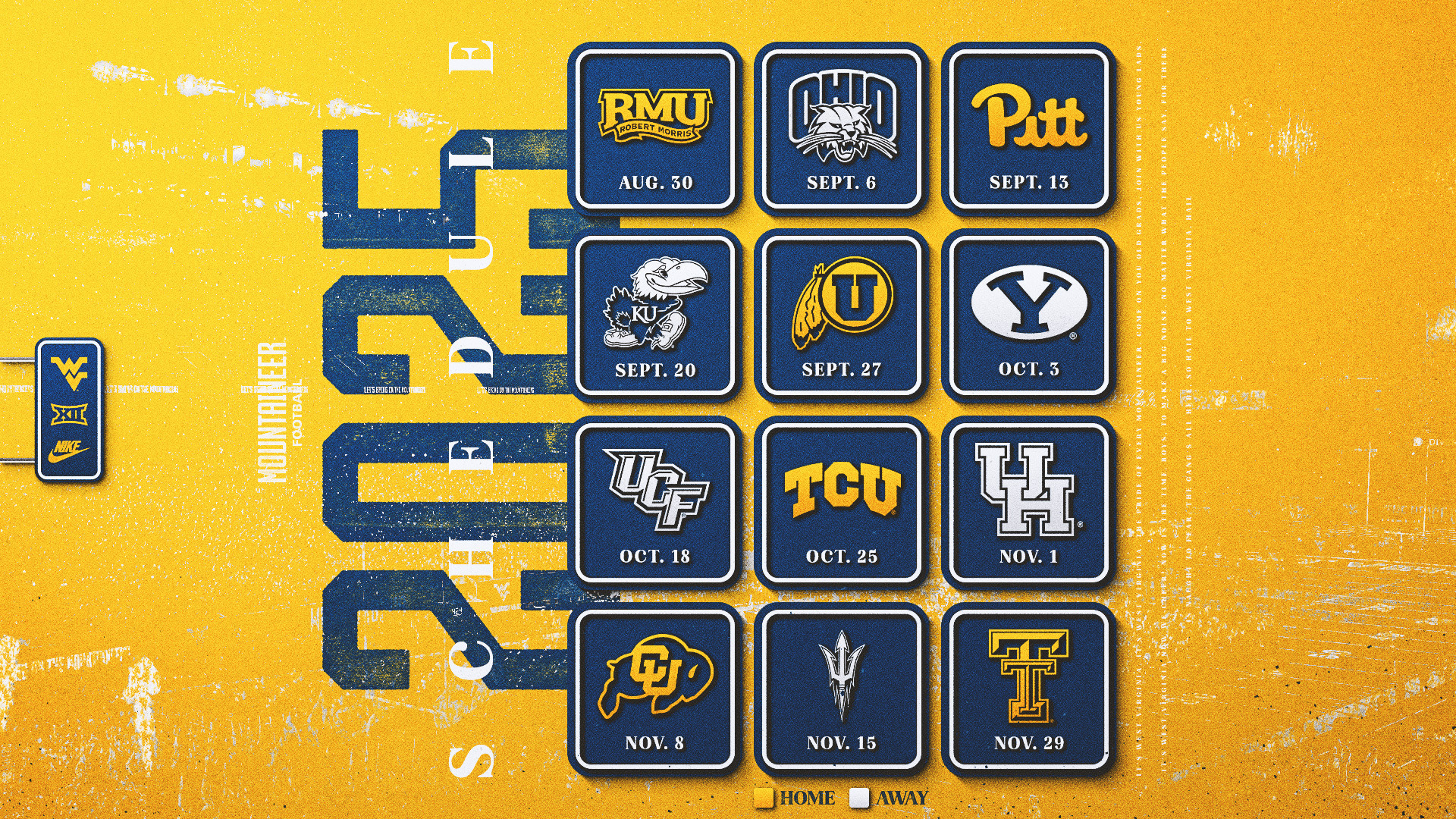 Seven Home Dates Highlight 2024 Football Schedule West Virginia University Athletics