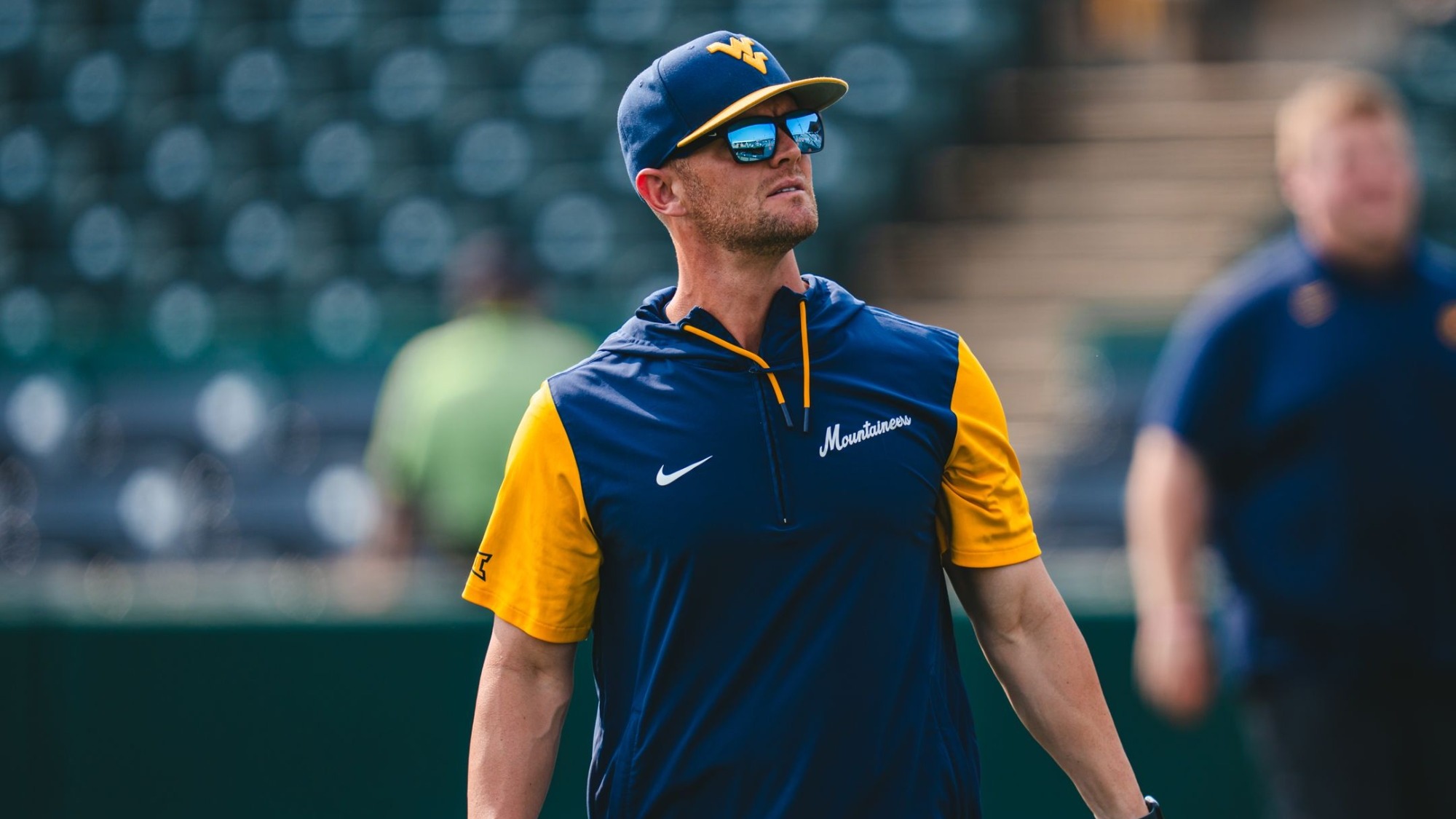 Ryan Bergert Called Up By San Diego Padres West Virginia University BSW01252 Large