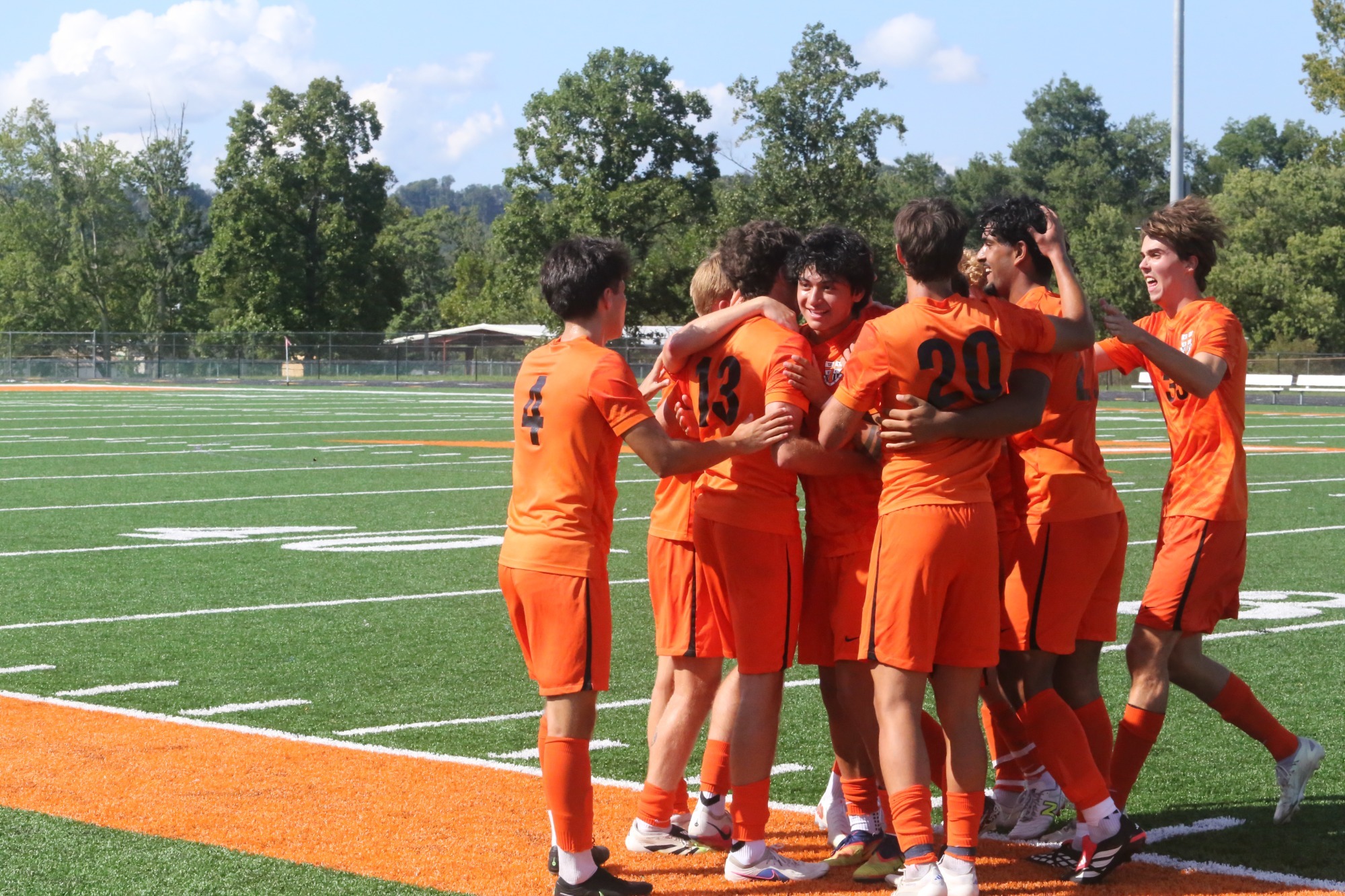 Bobcats Celebrating
