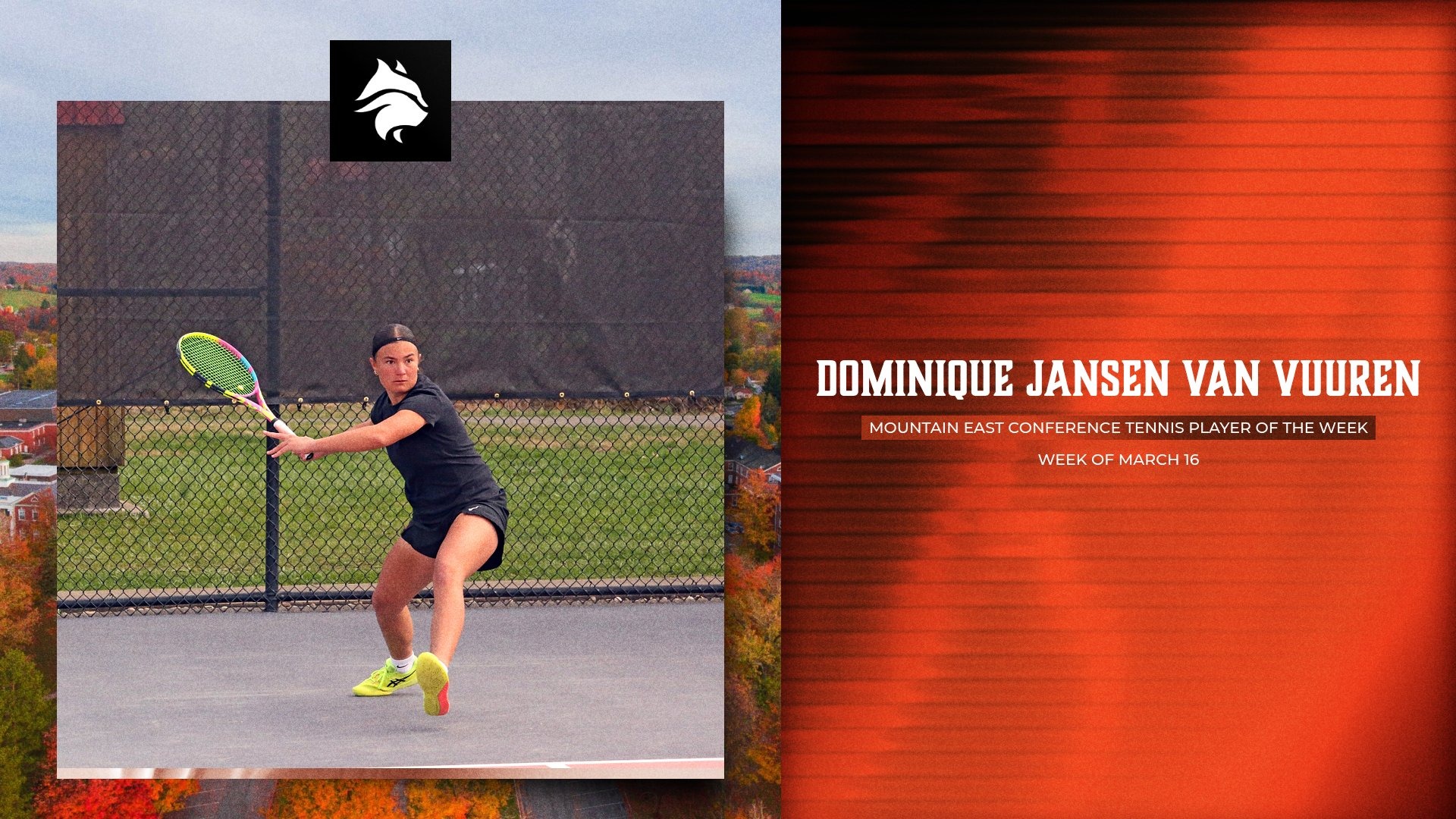 van vuren player of the week