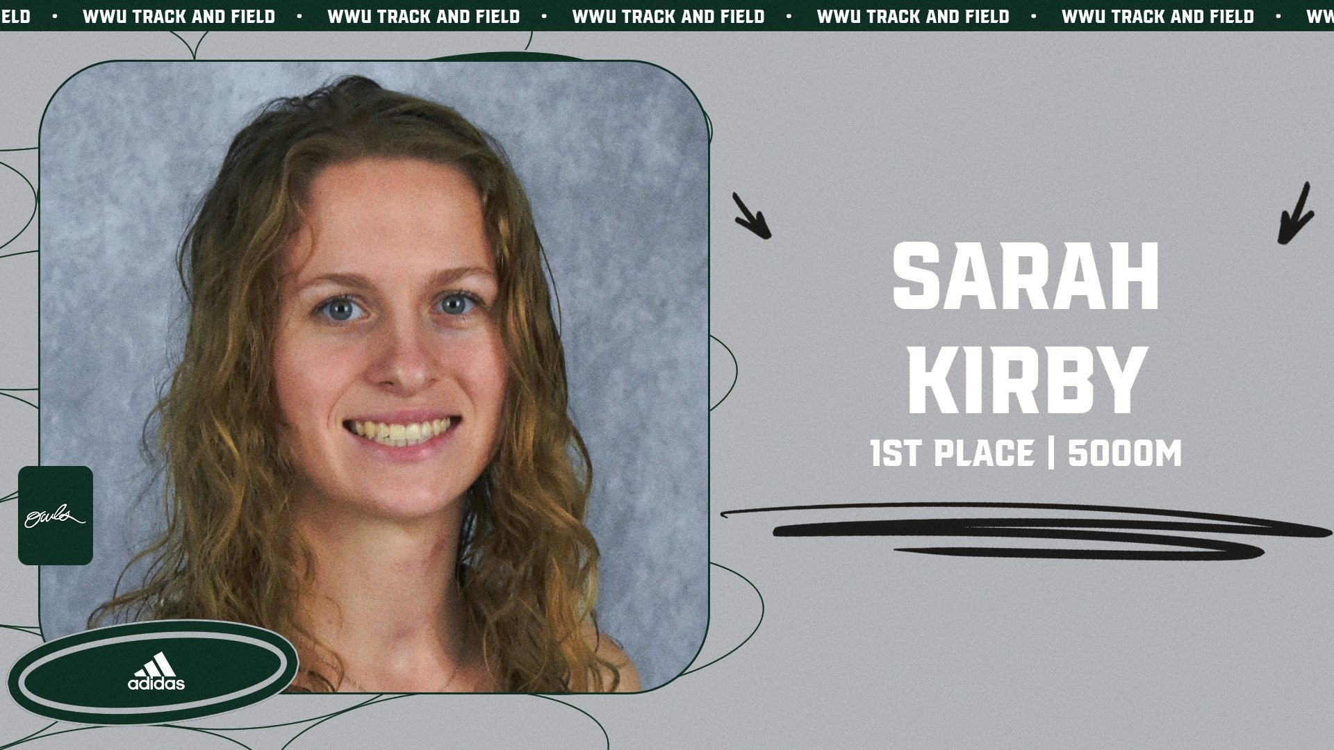 Sarah Kirby 5000m First-Place Finish