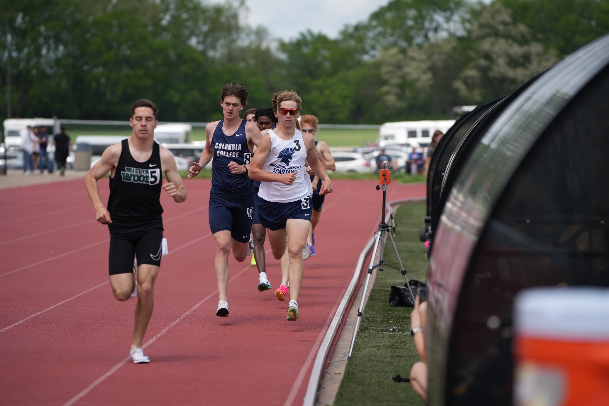 William Woods's Ian Schwierjohn running in the AMC Championships.