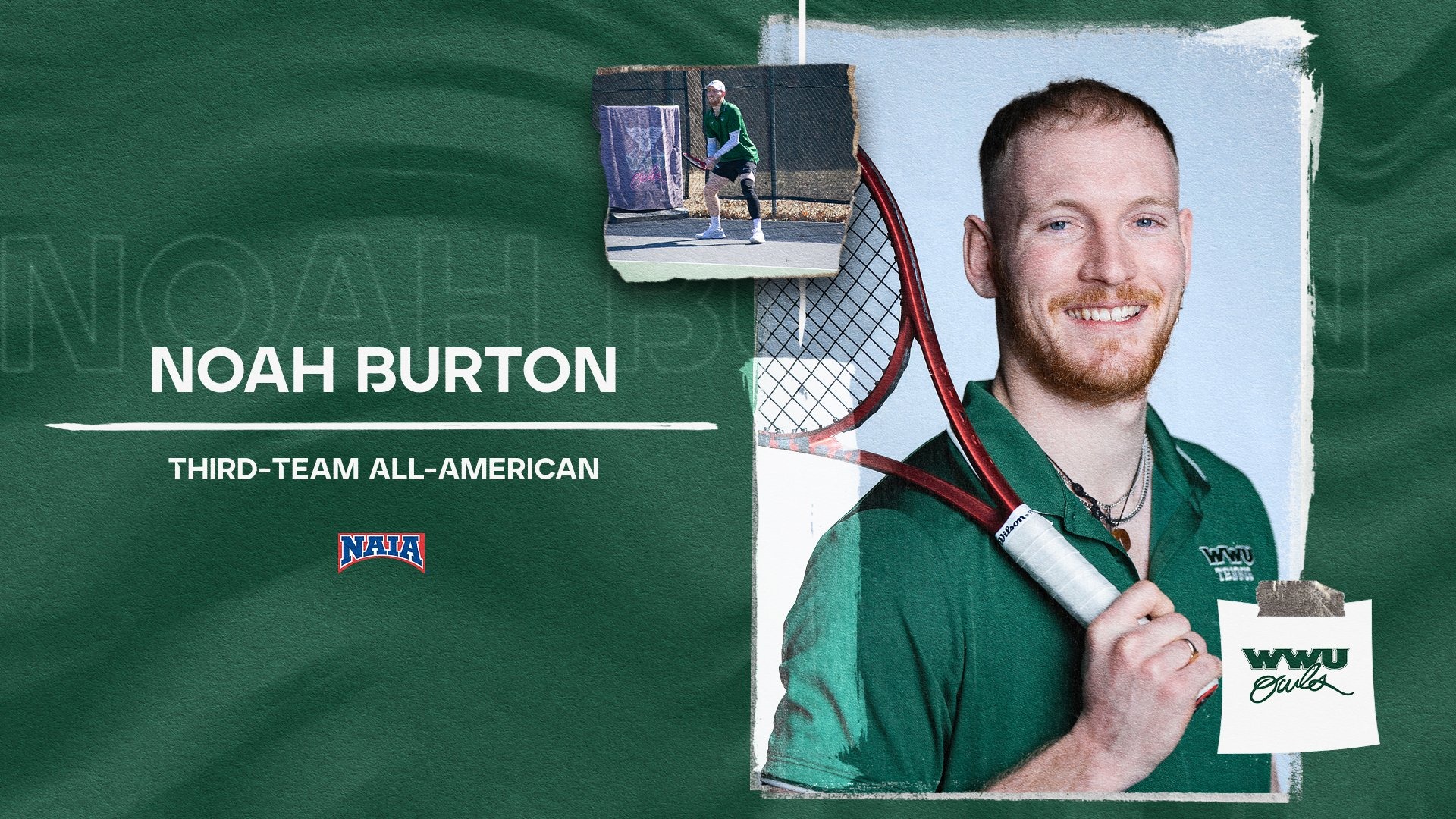 Burton Named All-American, 8th Straight Season an Owl Has Received the Honor