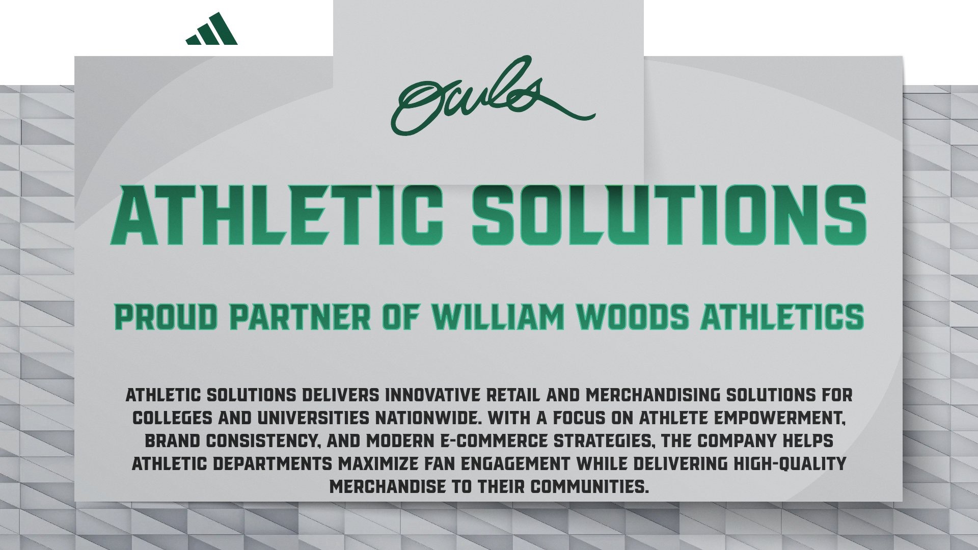 Athletic Solutions Announcement