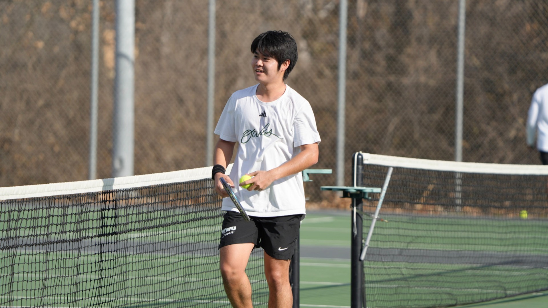 Owls Drop to Drury (Aoi Ooka in front of net)