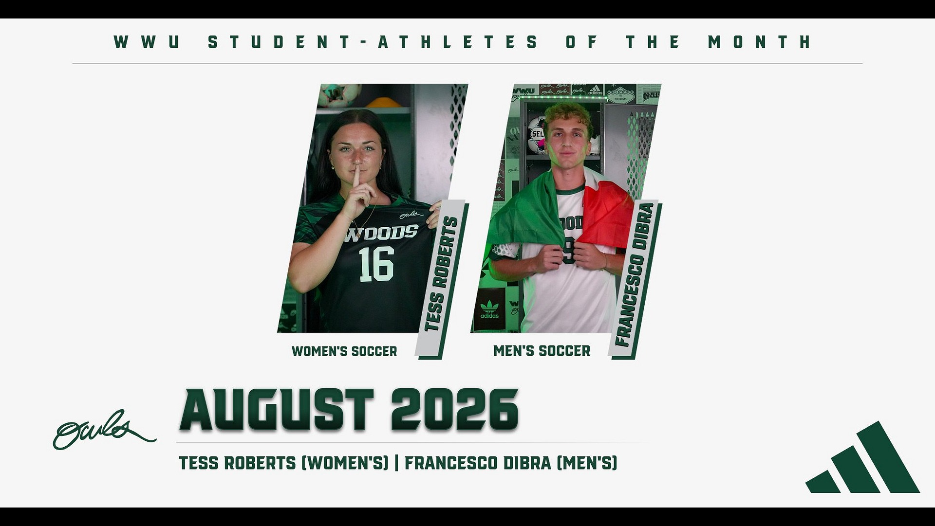 Aug. 2026 Student-Athlete of the Month