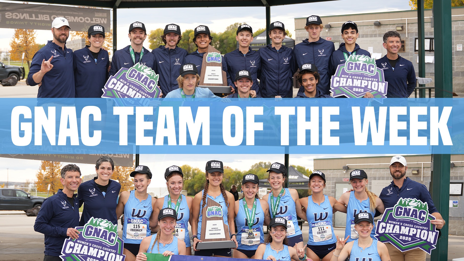WWU XC GNAC Team of the Week