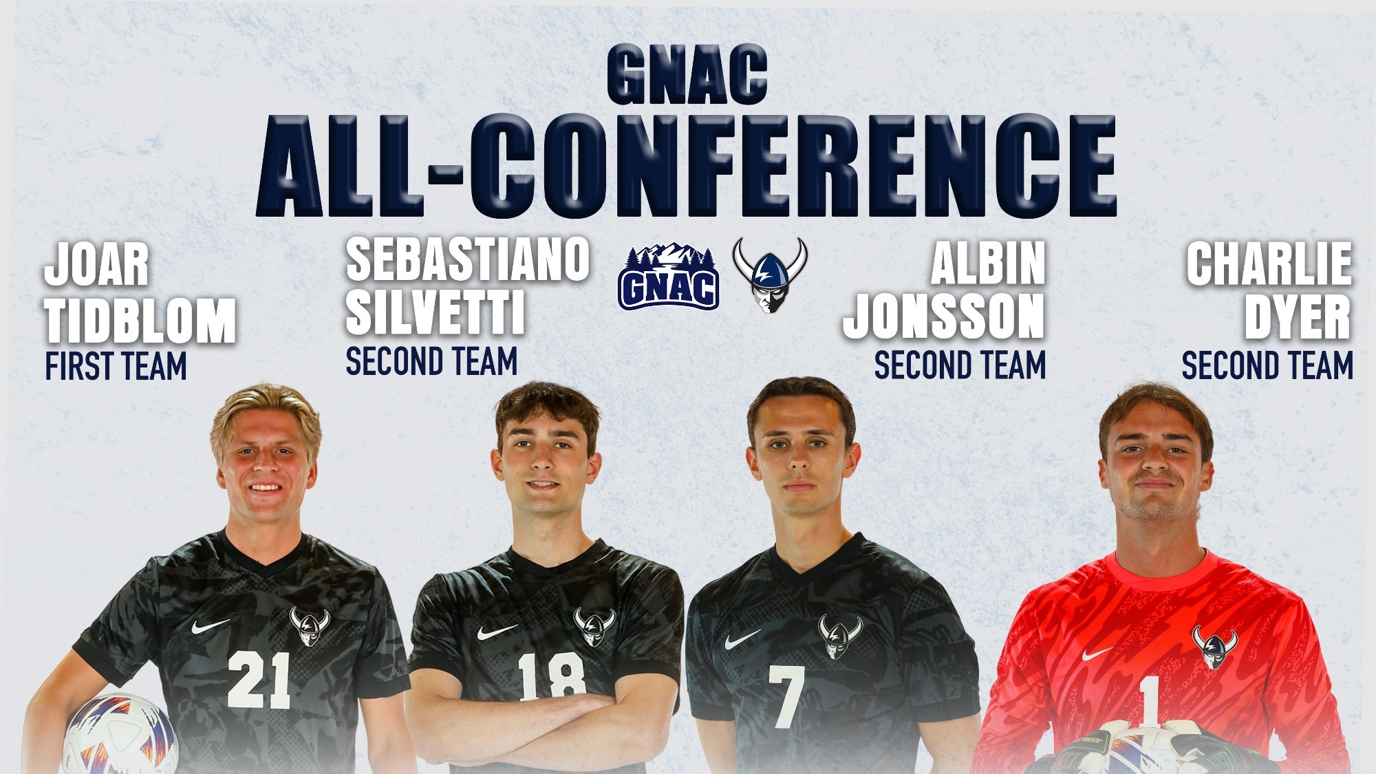 GNAC All-Conference Selections for Men's Soccer