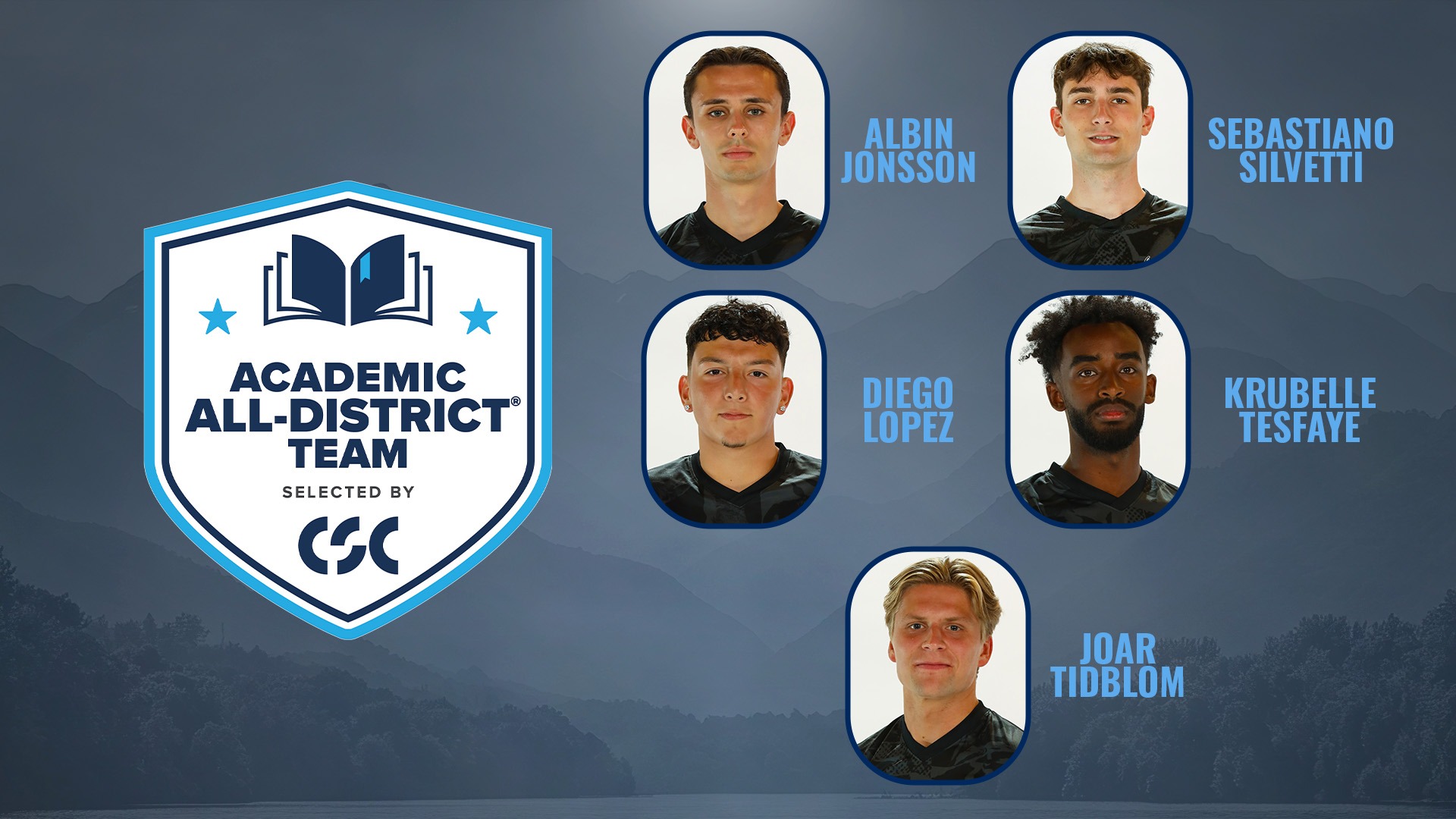 Men's Soccer Academic All-District