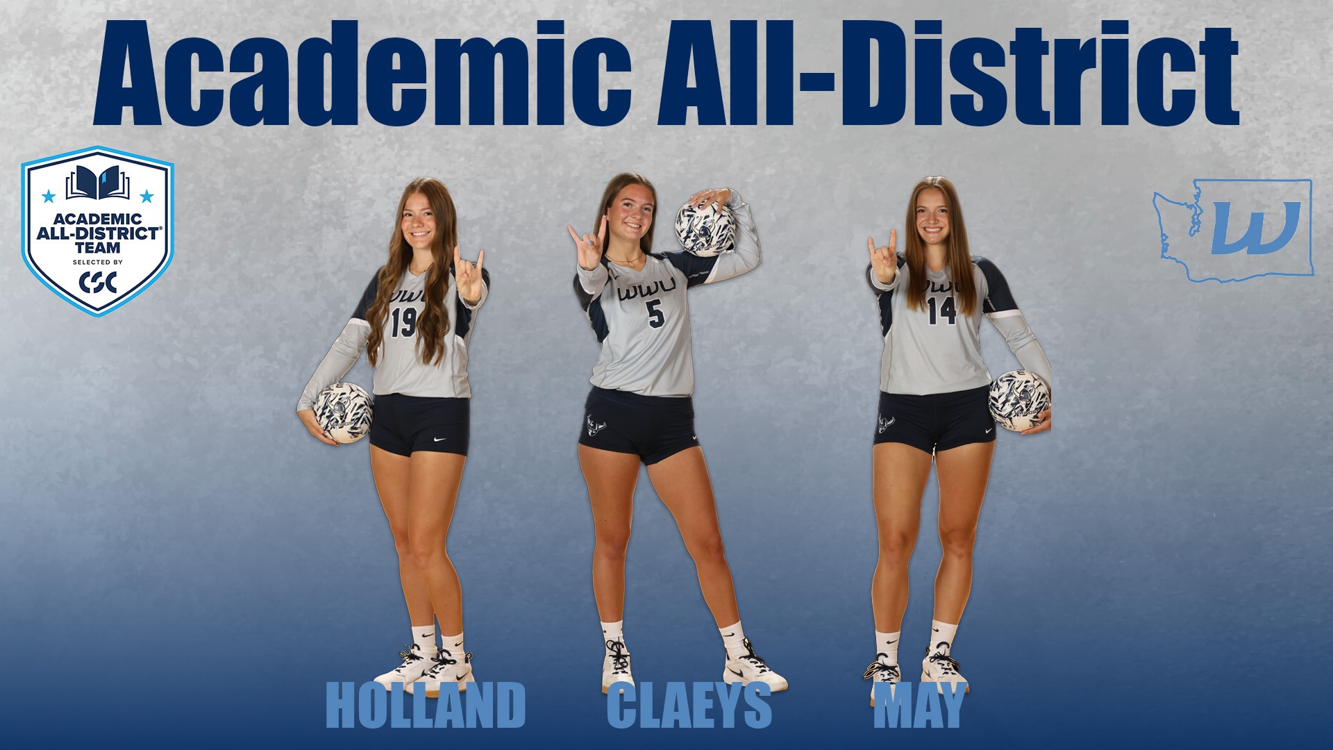 Volleyball Academic All-District