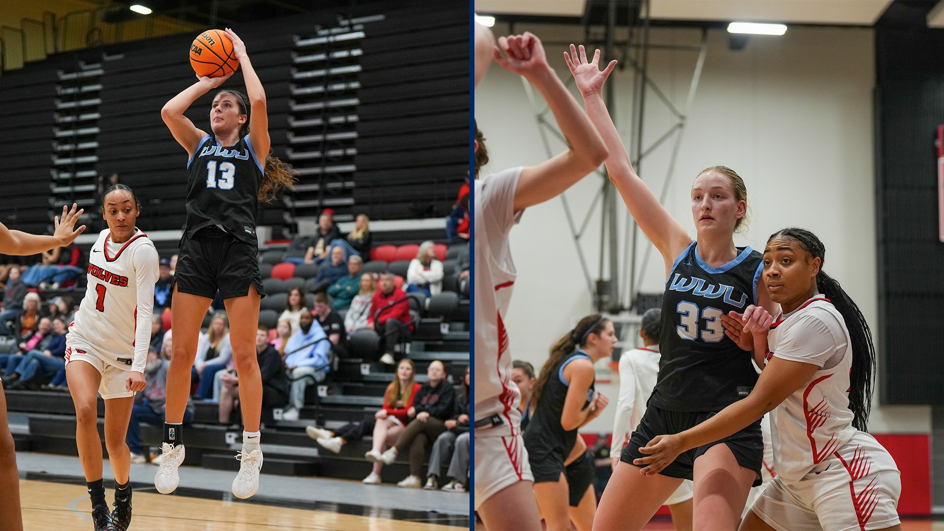 WWU Recap at Western Oregon - Demi Dykstra and Aspen Garrison