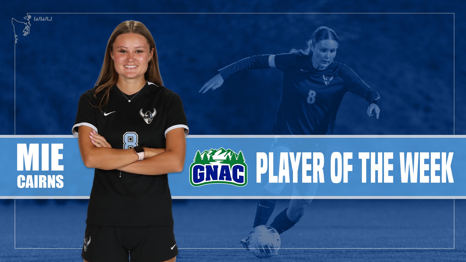 Mie Cairns GNAC Player of the Week