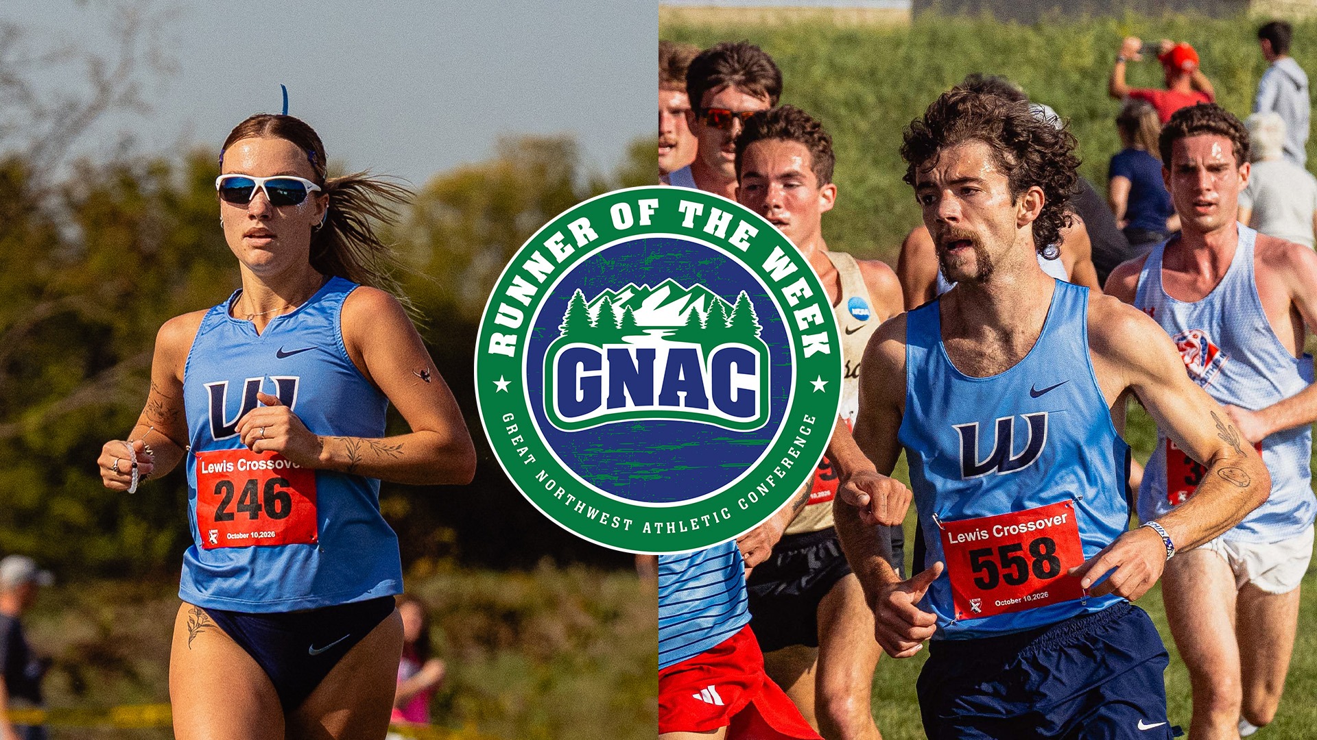 GNAC Runners of the Week - Ella Edens and Jared Alderfer