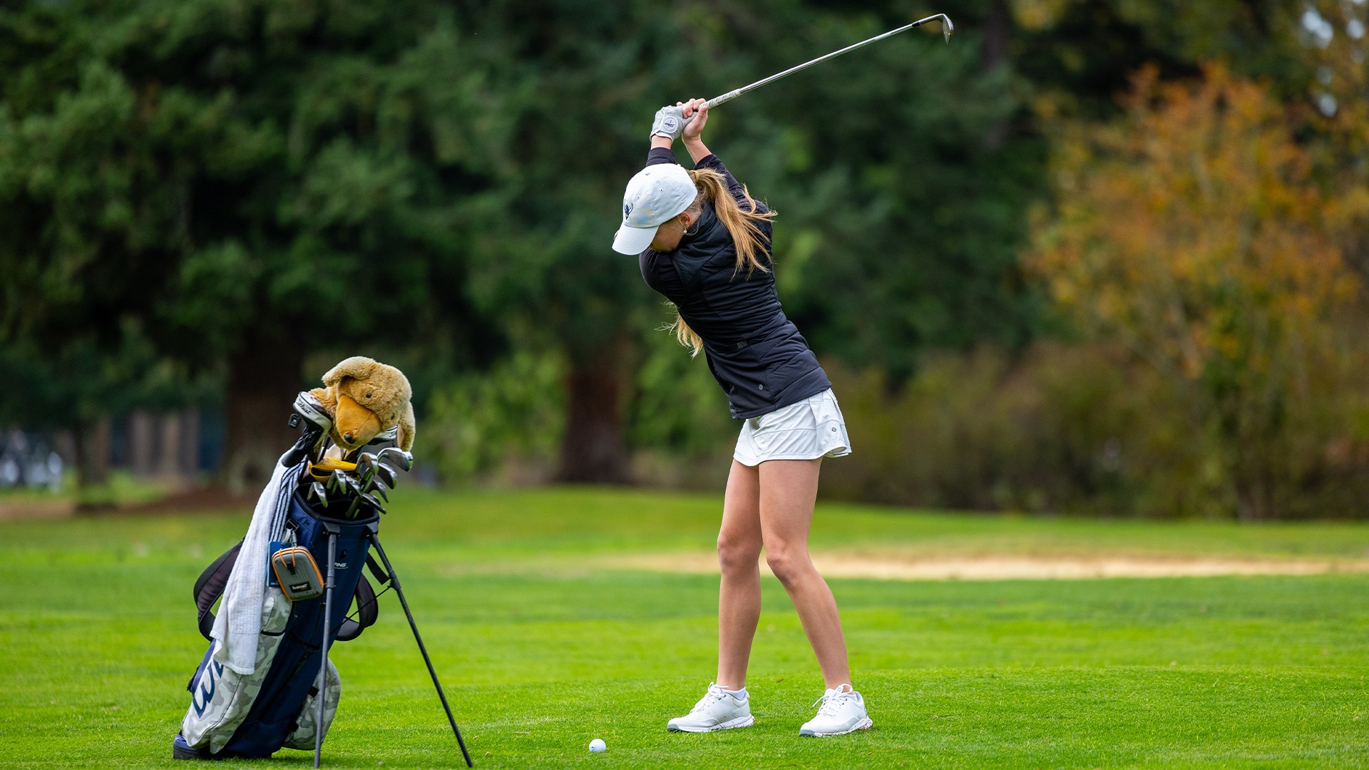 Jadyn Gracie Golf Action Shot