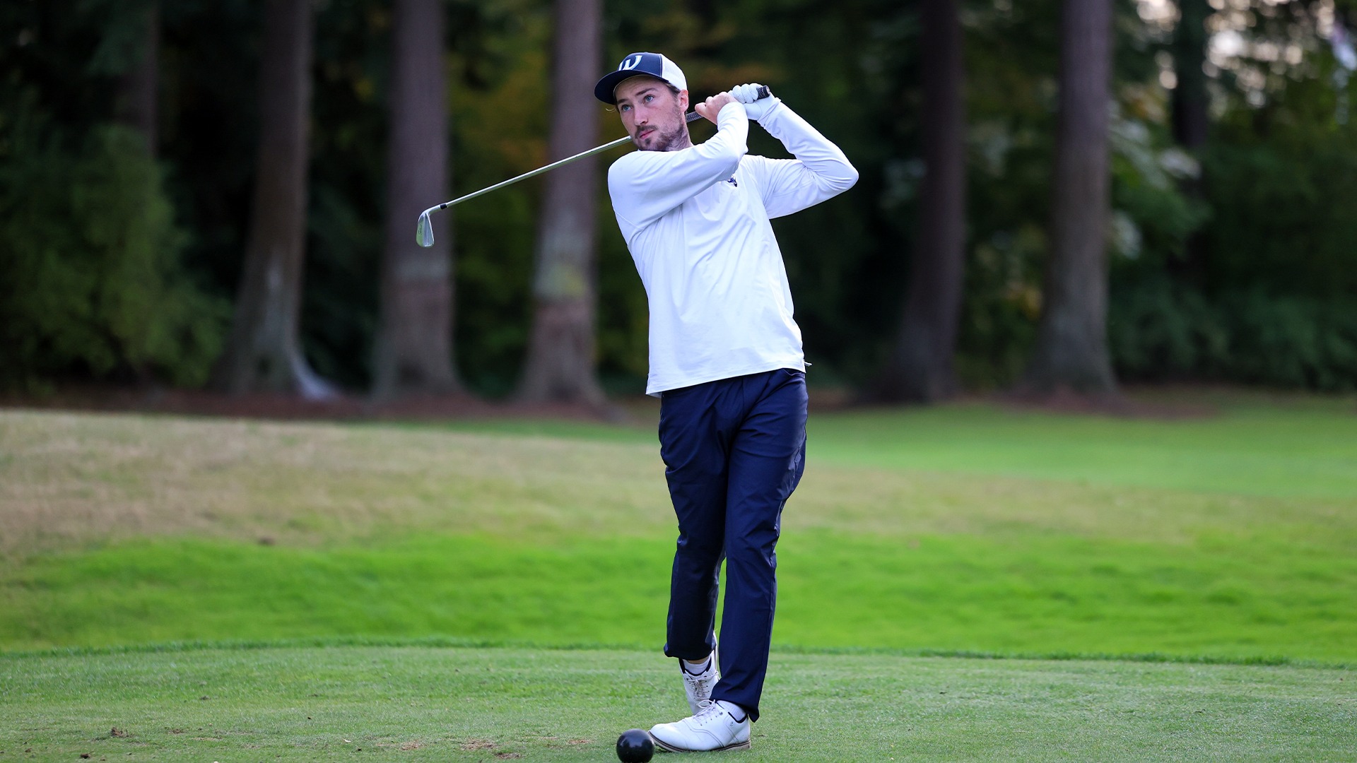 Denby Carswell Action Shot at WWU Invitational