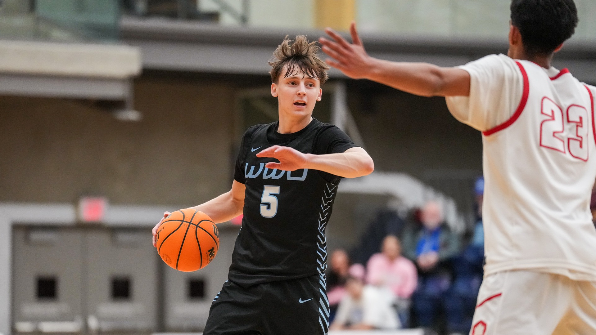 Aidan Rice (Guard from WWU) Scored 18 points in the loss at SFU