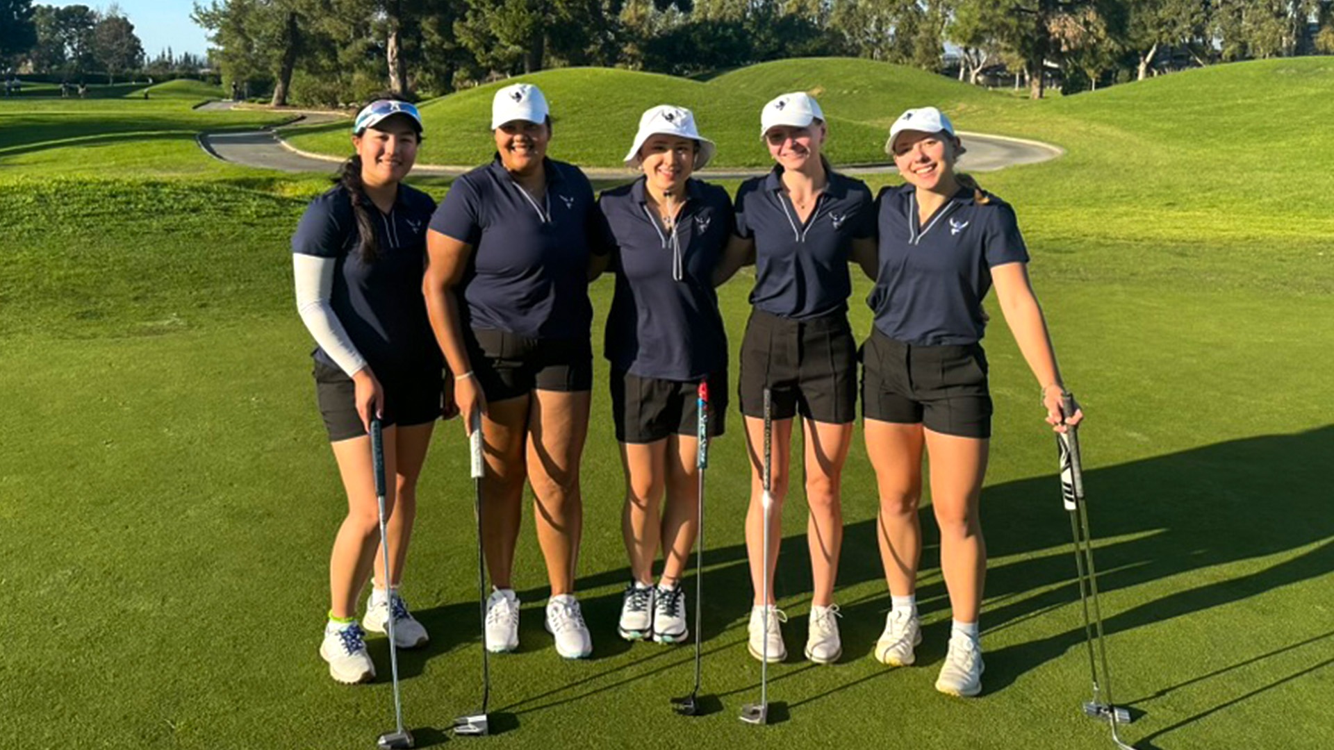 Women's Golf Team at Rio Hondo Golf Club in LA