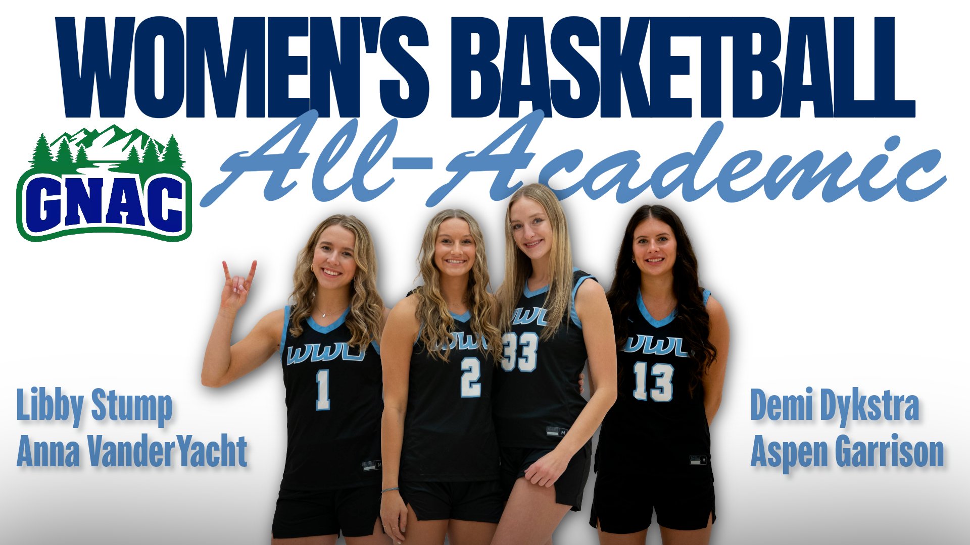 GNAC All-Academic Women's Basketball