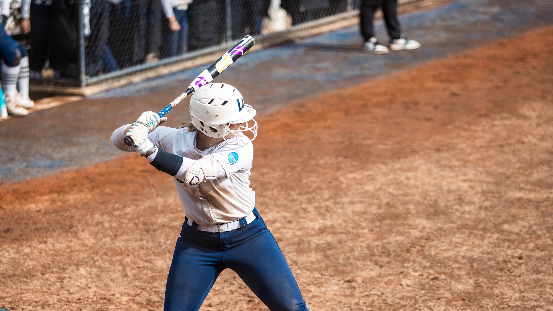 Hailey Rath Swinging a Bat