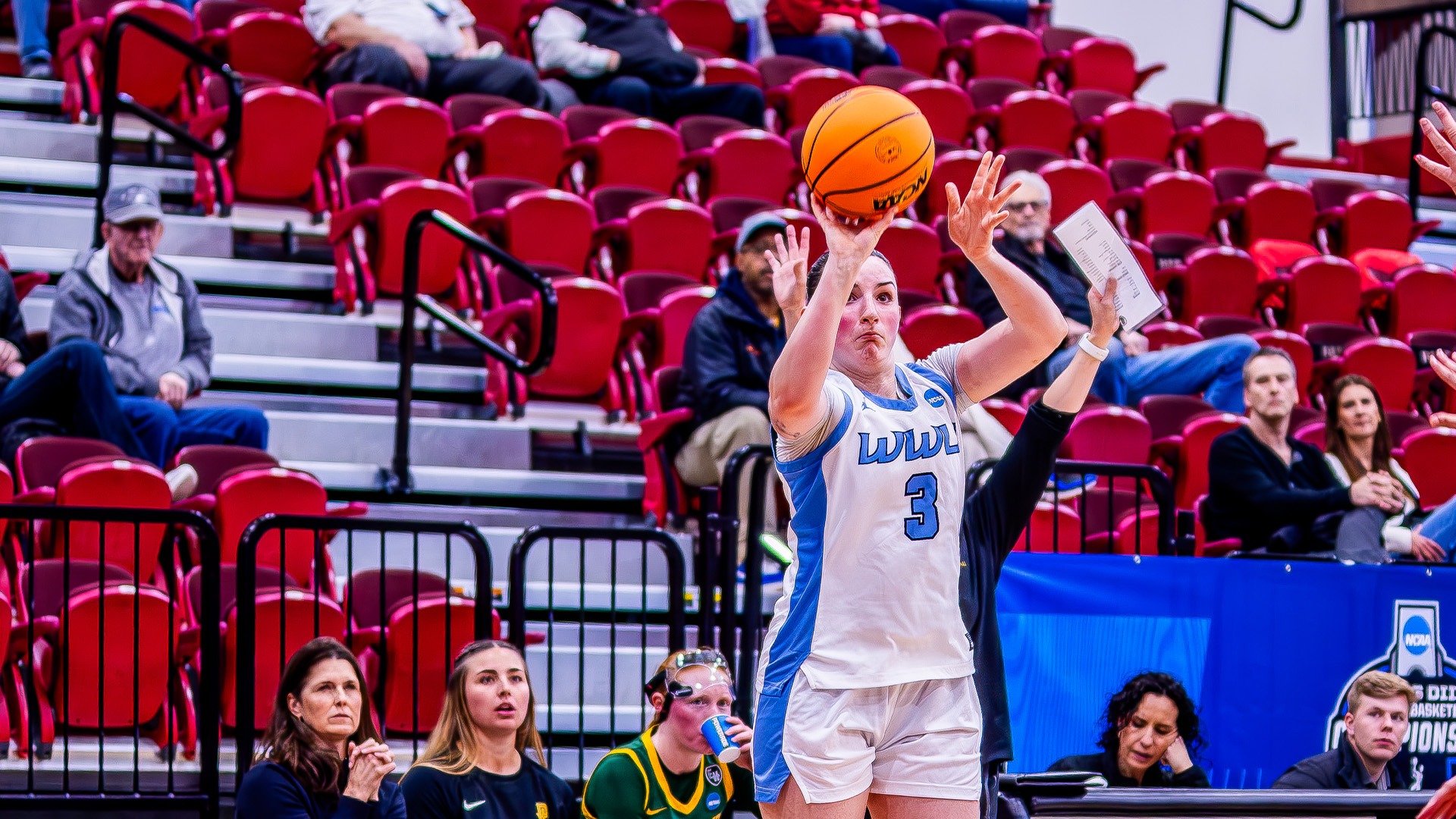Joy Haltom Shooting a 3-Pointer