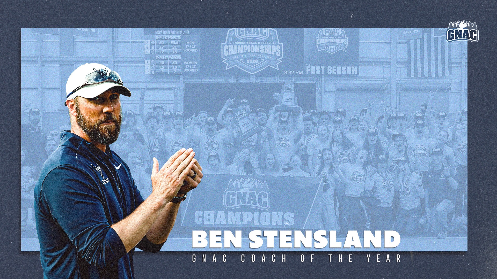 Ben Stensland - GNAC Indoor Coach of the Year